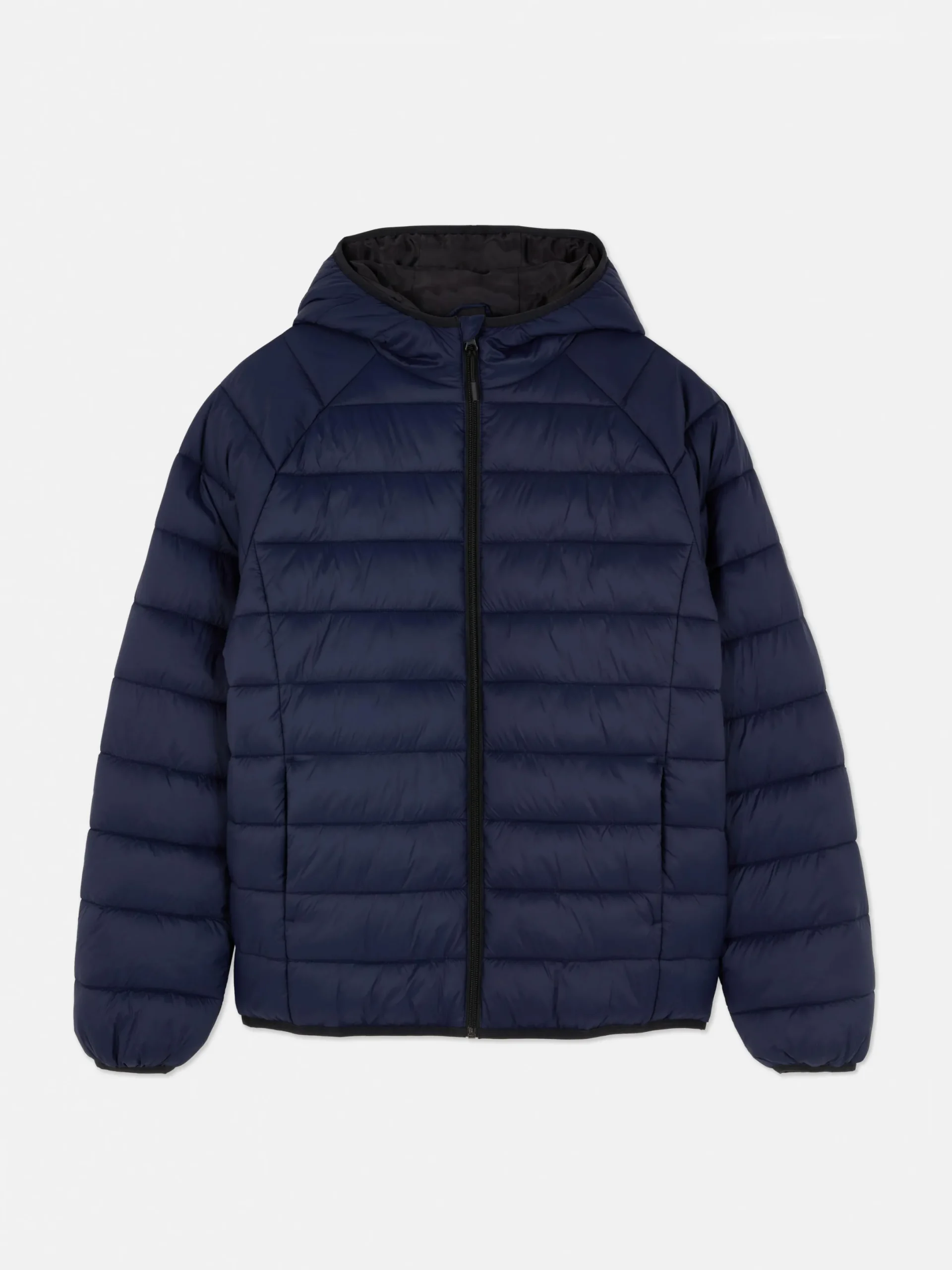 Manteaux Et Vestes|Primark Doudoune à Capuche Indispensable Bleu marine