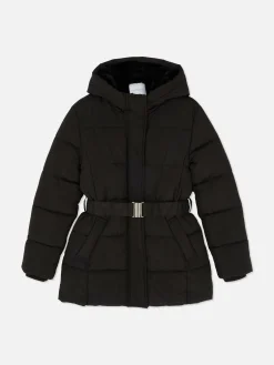 Manteaux Et Vestes|Primark Doudoune à Ceinture Noir