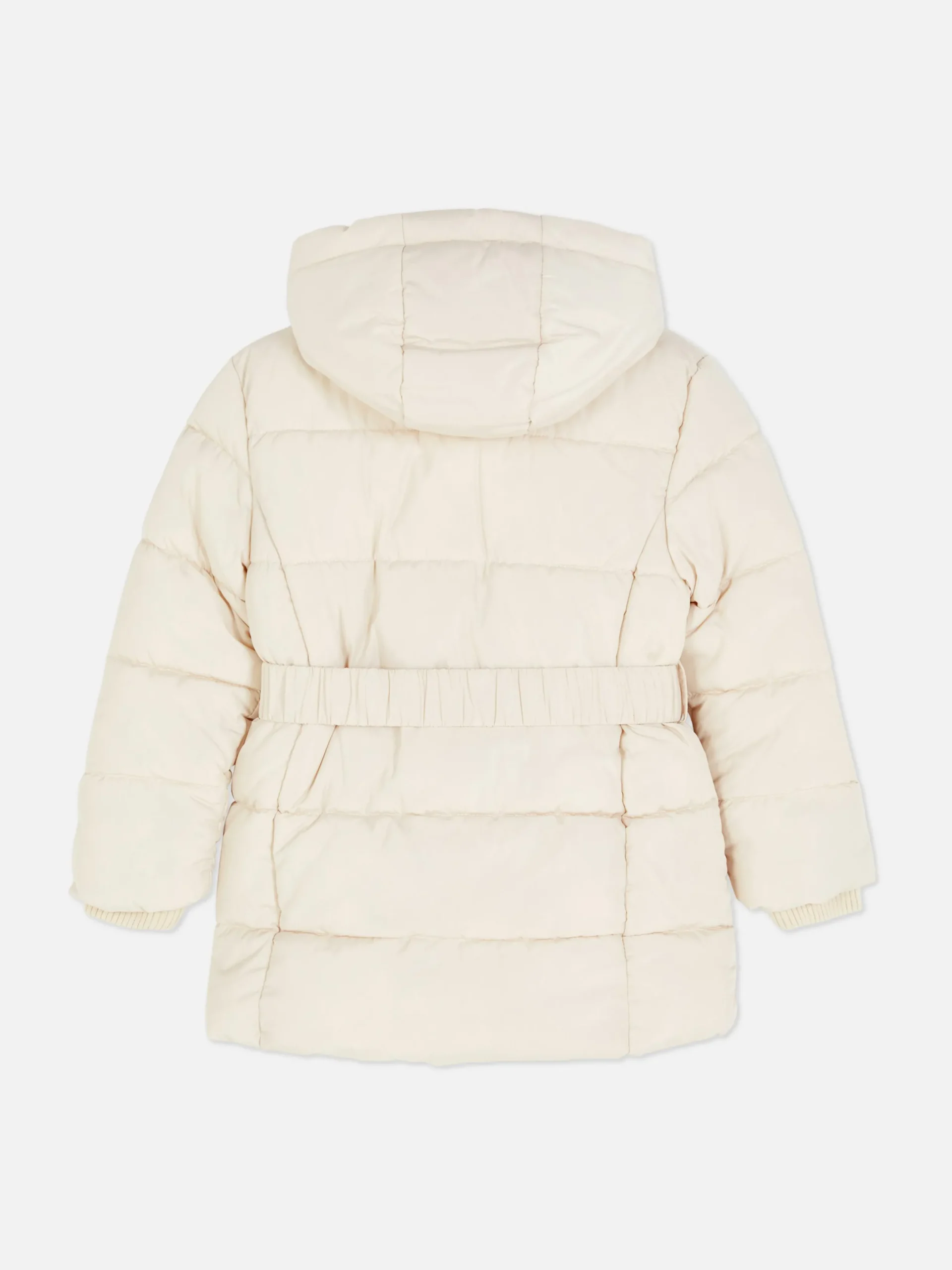 Manteaux Et Vestes|Primark Doudoune à Ceinture Ivoire