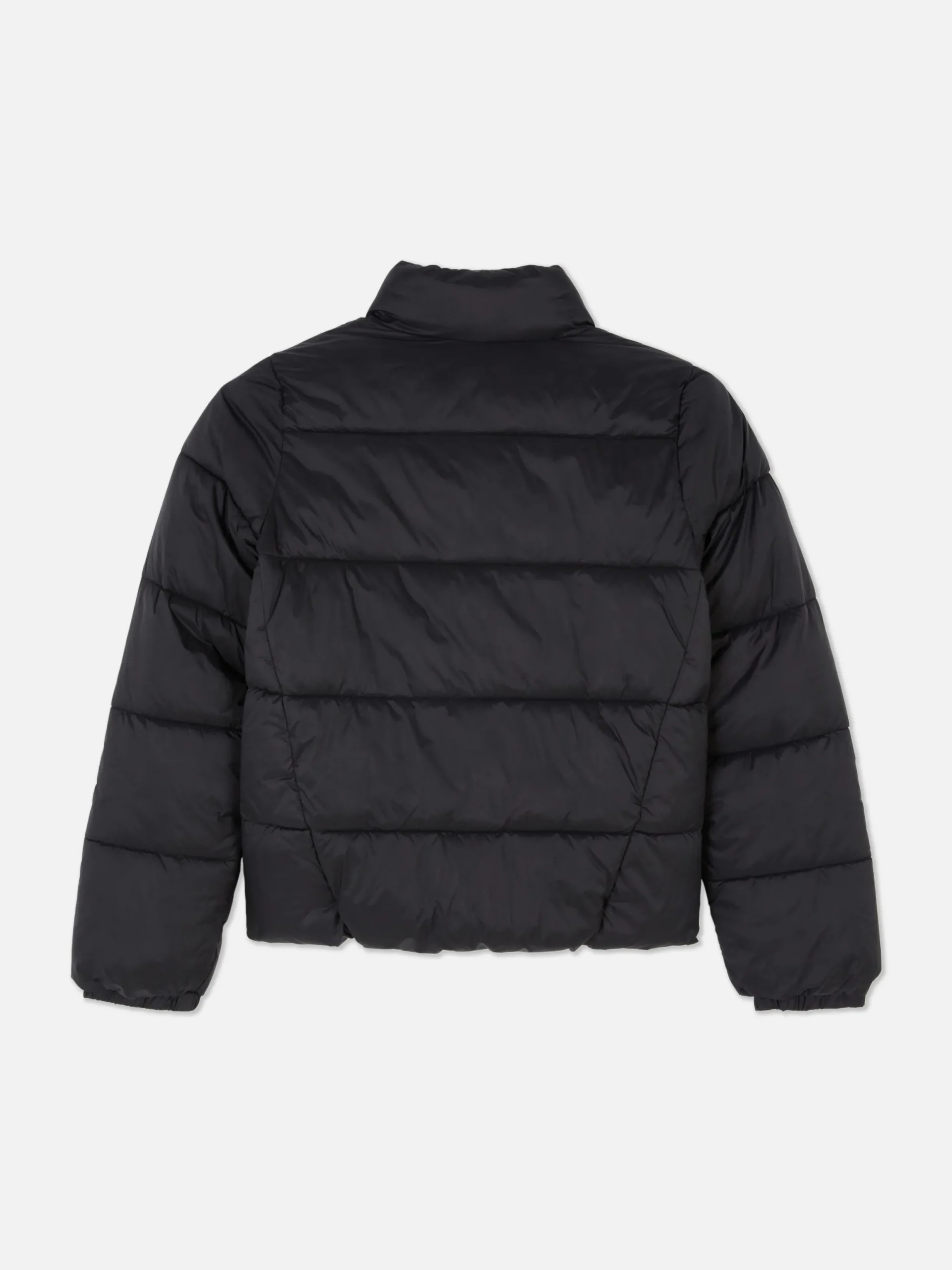 Manteaux Et Vestes|Primark Doudoune à Col Cheminée Noir
