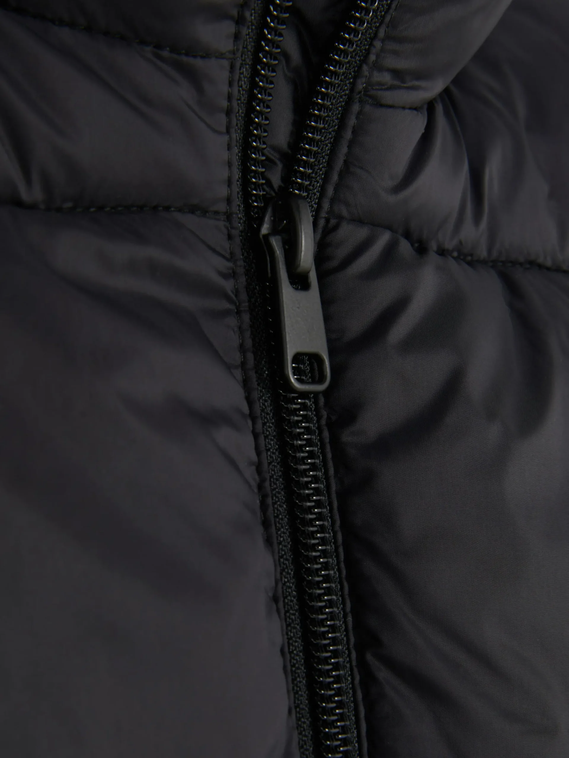 Manteaux Et Vestes|Primark Doudoune à Col Cheminée Noir