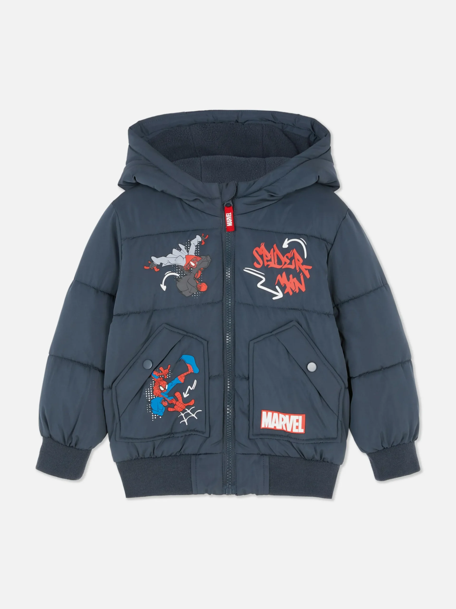 Manteaux Et Vestes|Primark Doudoune Marvel Spider-Man Bleu foncé