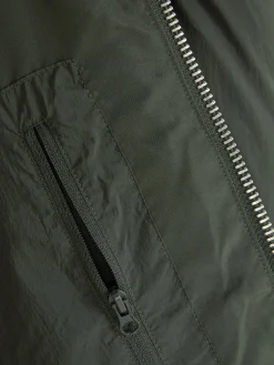 Manteaux Et Vestes|Primark Doudoune Zippée à Double Curseur Kaki