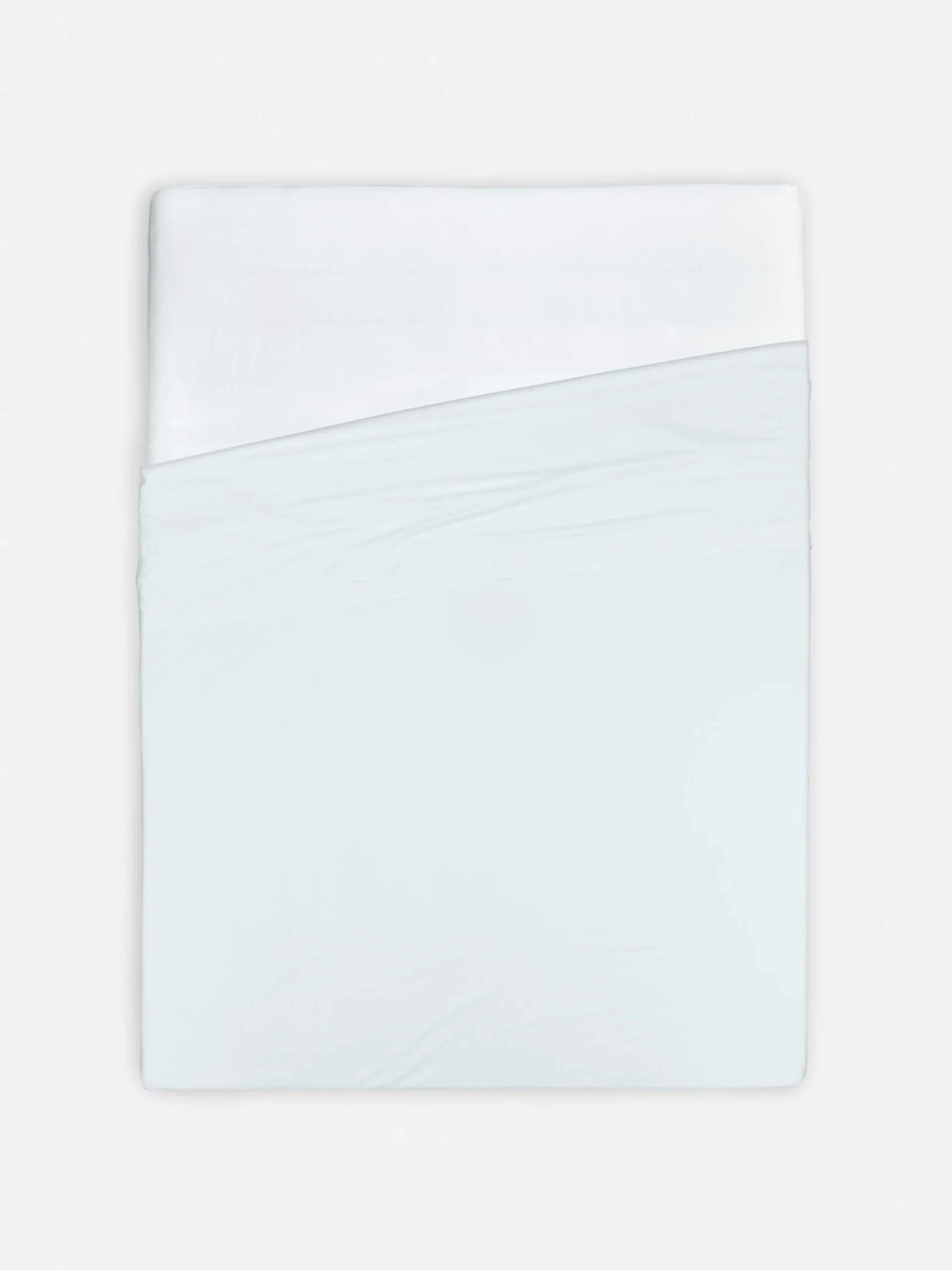 Draps Et Taies D'Oreillers|Primark Drap Plat King Size Blanc