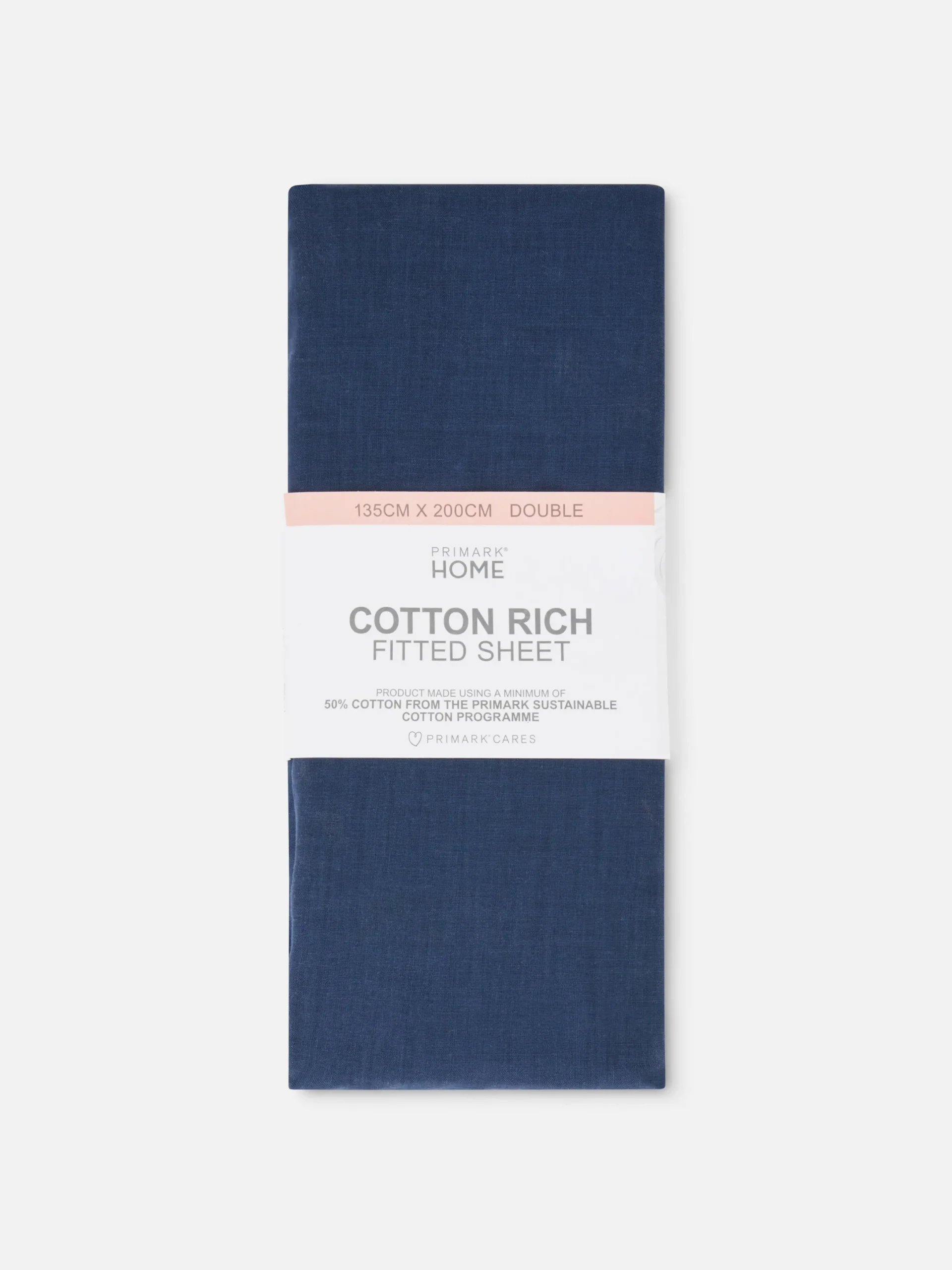 Draps Et Taies D'Oreillers|Primark Drap-housse Double Bleu marine