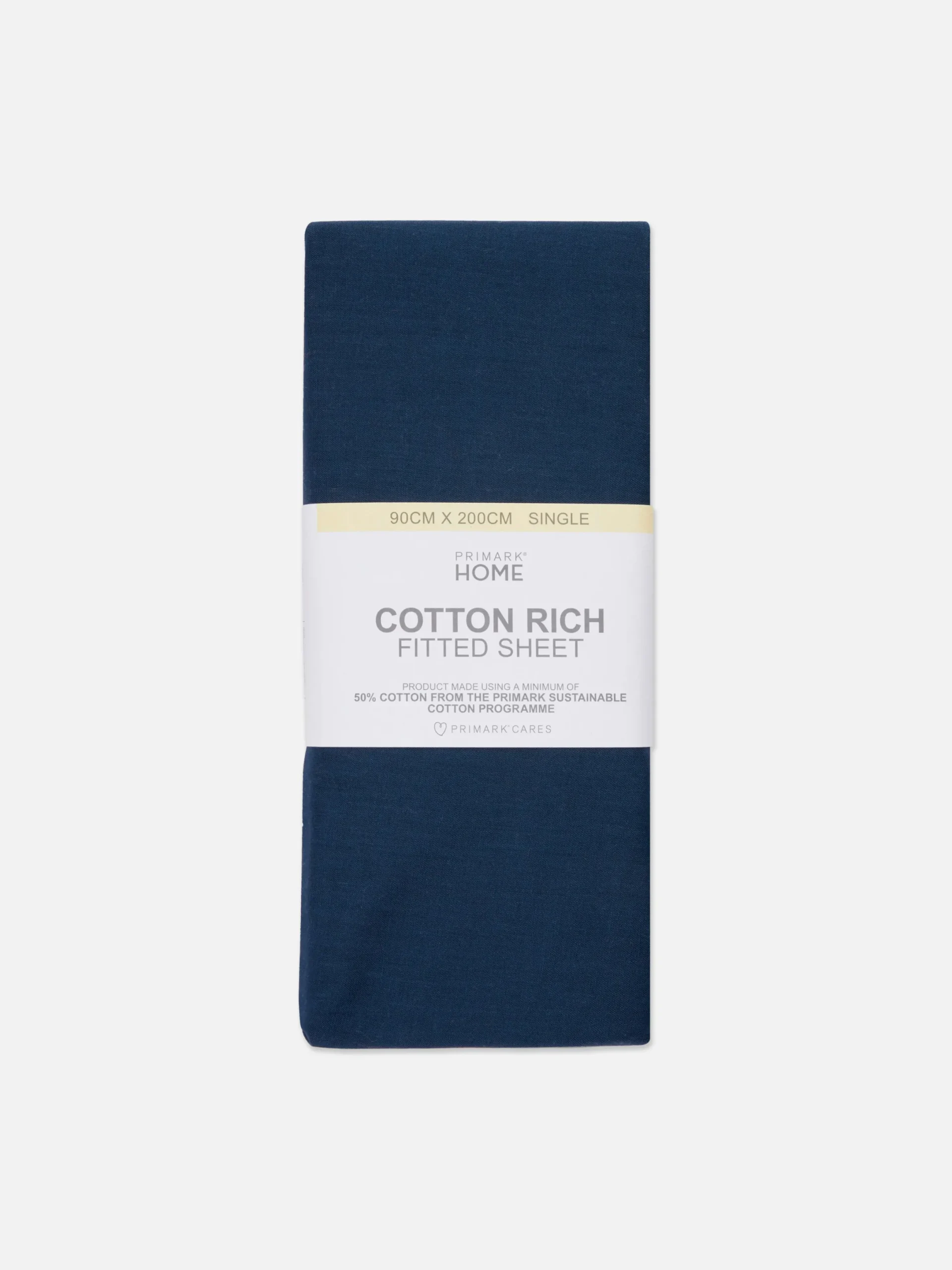Draps Et Taies D'Oreillers|Primark Drap-housse Simple Bleu marine