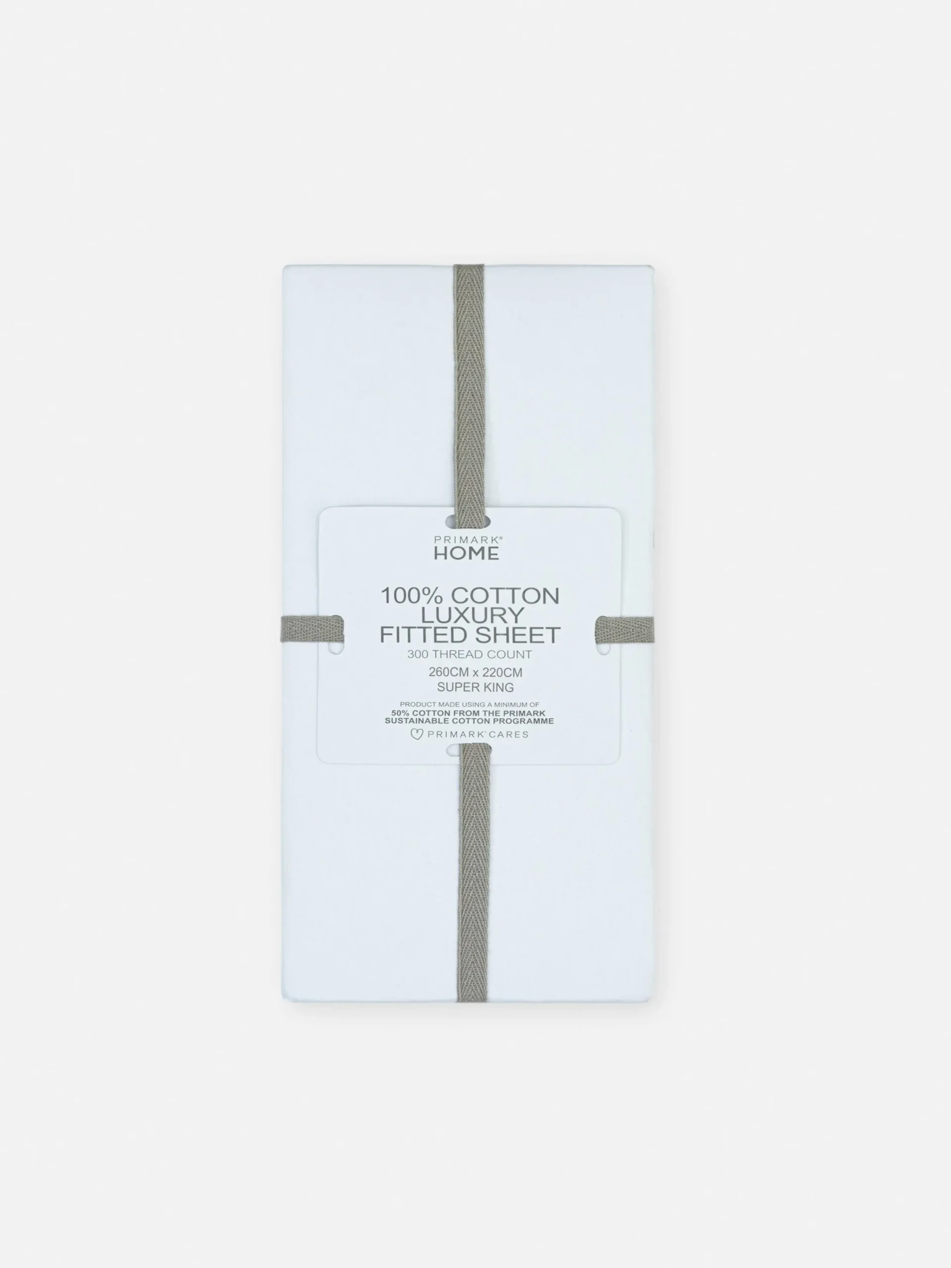 Draps Et Taies D'Oreillers|Primark Drap-housse Super King Size Blanc