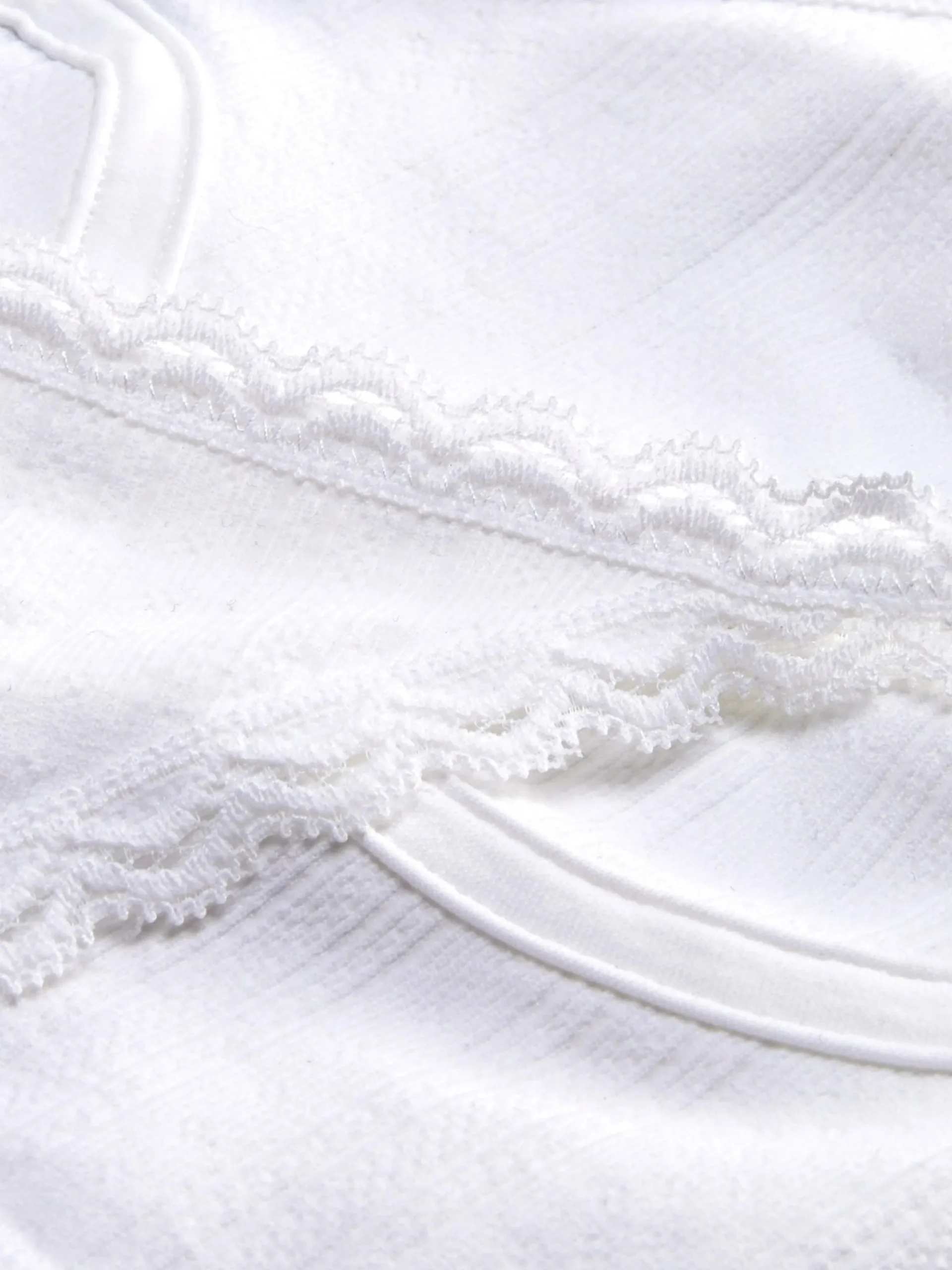 Ensembles Lingerie|Primark Ensemble De Lingerie En Pointelle Non Rembourré Blanc