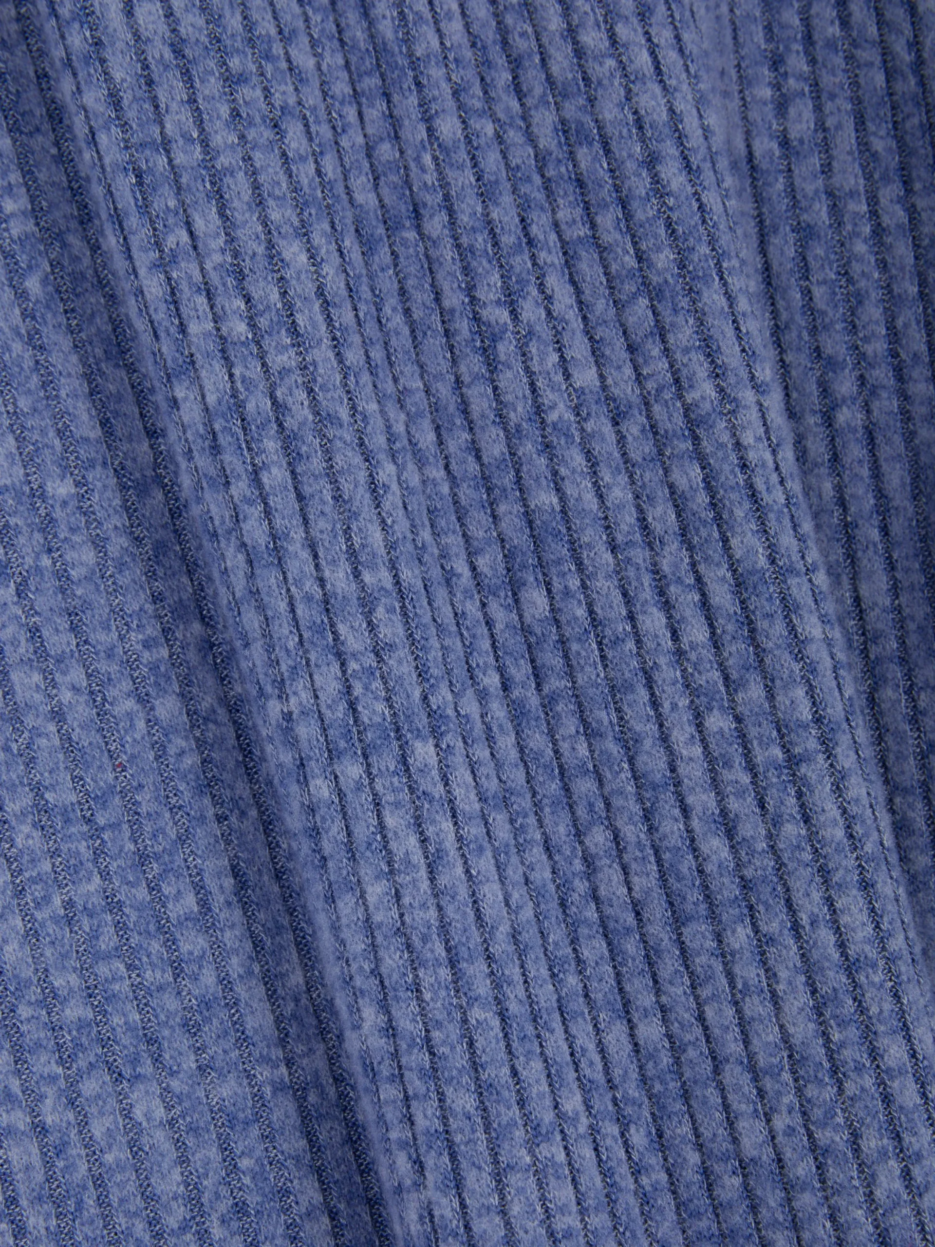 Ensembles Et Tenues|Primark Ensemble Haut Côtelé à Manches Longues Et Legging Bleu marine