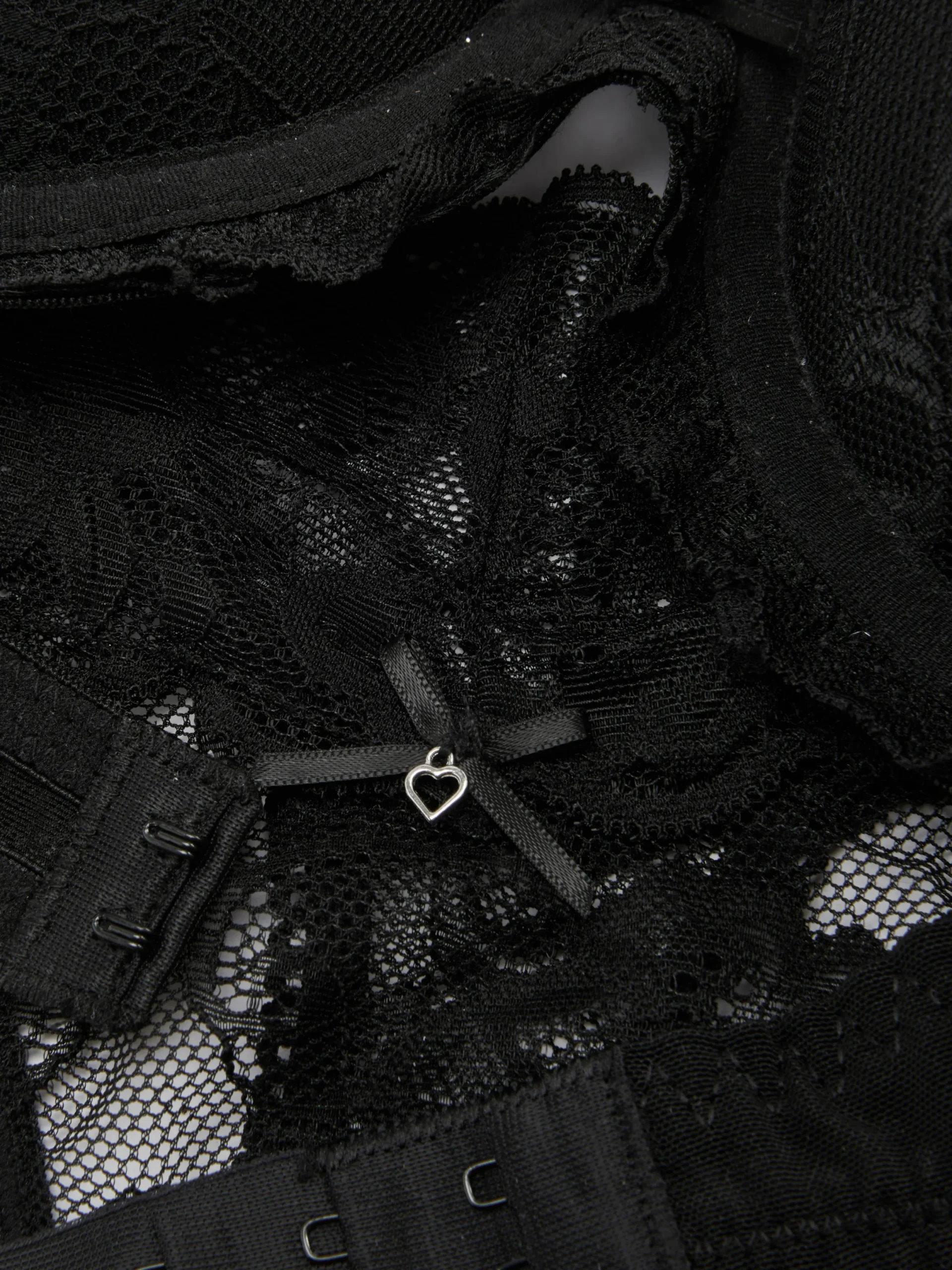 Ensembles Lingerie|Primark Ensemble Soutien-gorge Push-up Et String Dentelle Noir