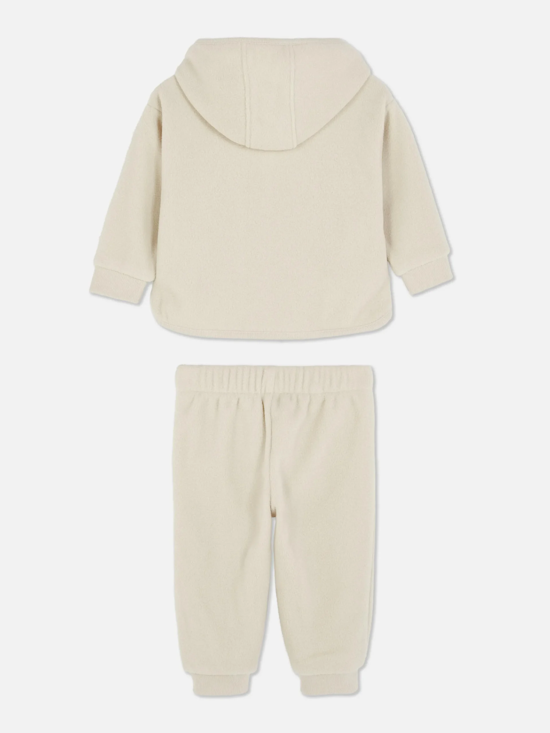 Ensembles Et Tenues|Primark Ensemble Sweat à Capuche Et Bas De Jogging En Molleton Grège