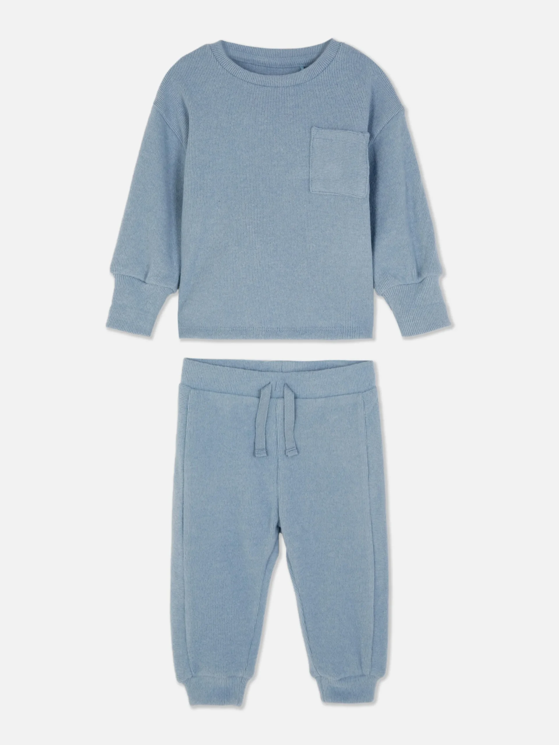 Ensembles Et Tenues|Primark Ensemble Sweat-shirt Et Bas De Jogging à Coordonner Bleu