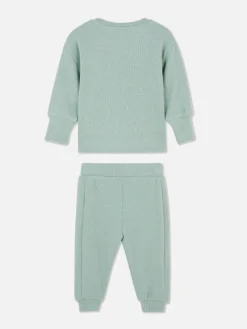 Ensembles Et Tenues|Primark Ensemble Sweat-shirt Et Bas De Jogging à Coordonner Vert
