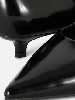 Vêtements Gothiques|Chaussures À Talons|Primark Escarpins à Talon Bas Noir
