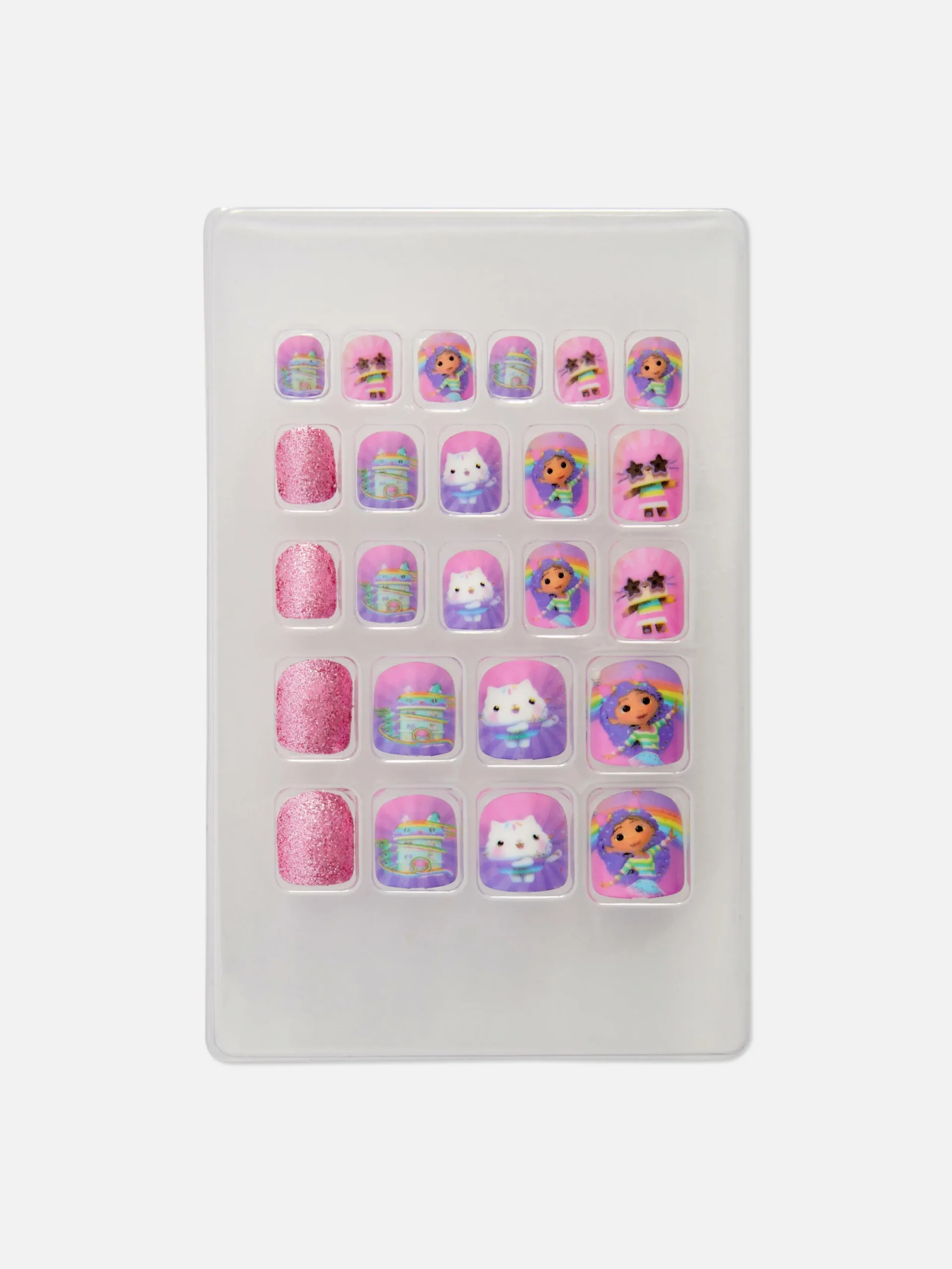 Faux Ongles|Primark Faux Ongles Autocollants Gabby Et La Maison Magique Multicolore