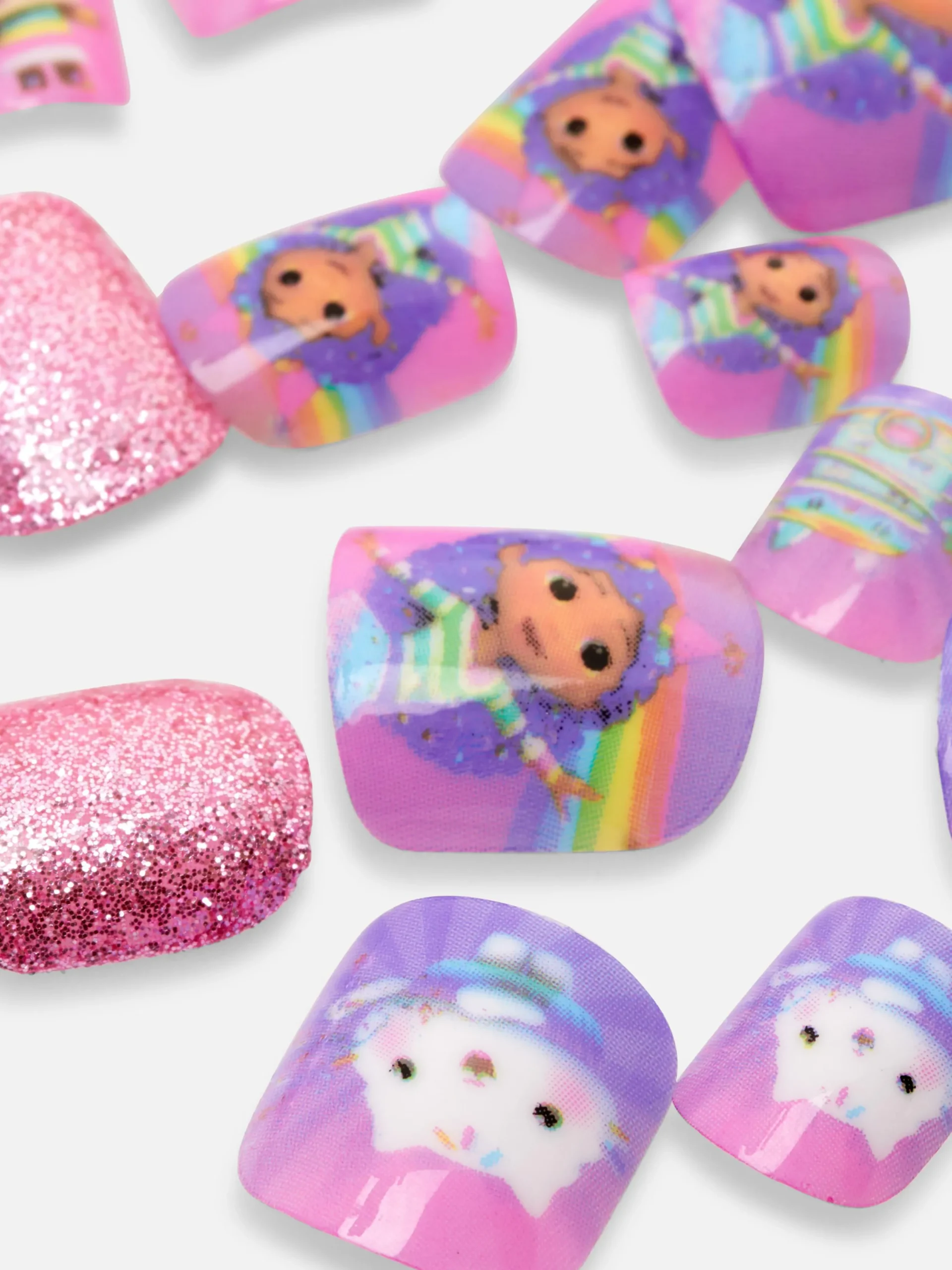 Faux Ongles|Primark Faux Ongles Autocollants Gabby Et La Maison Magique Multicolore