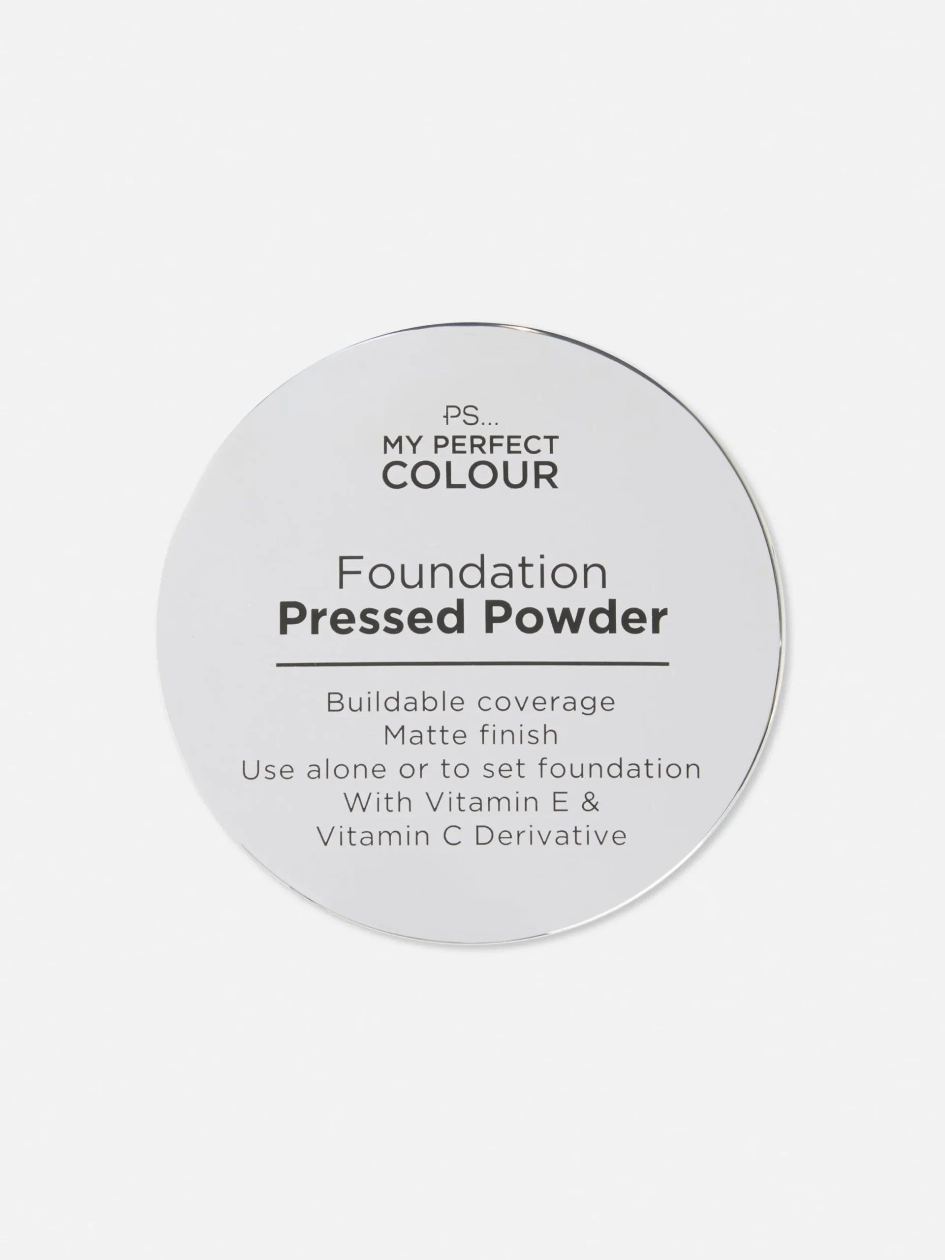 Poudres|Primark Fond De Teint Poudre Pressée PS My Perfect Colour Blanc cassé