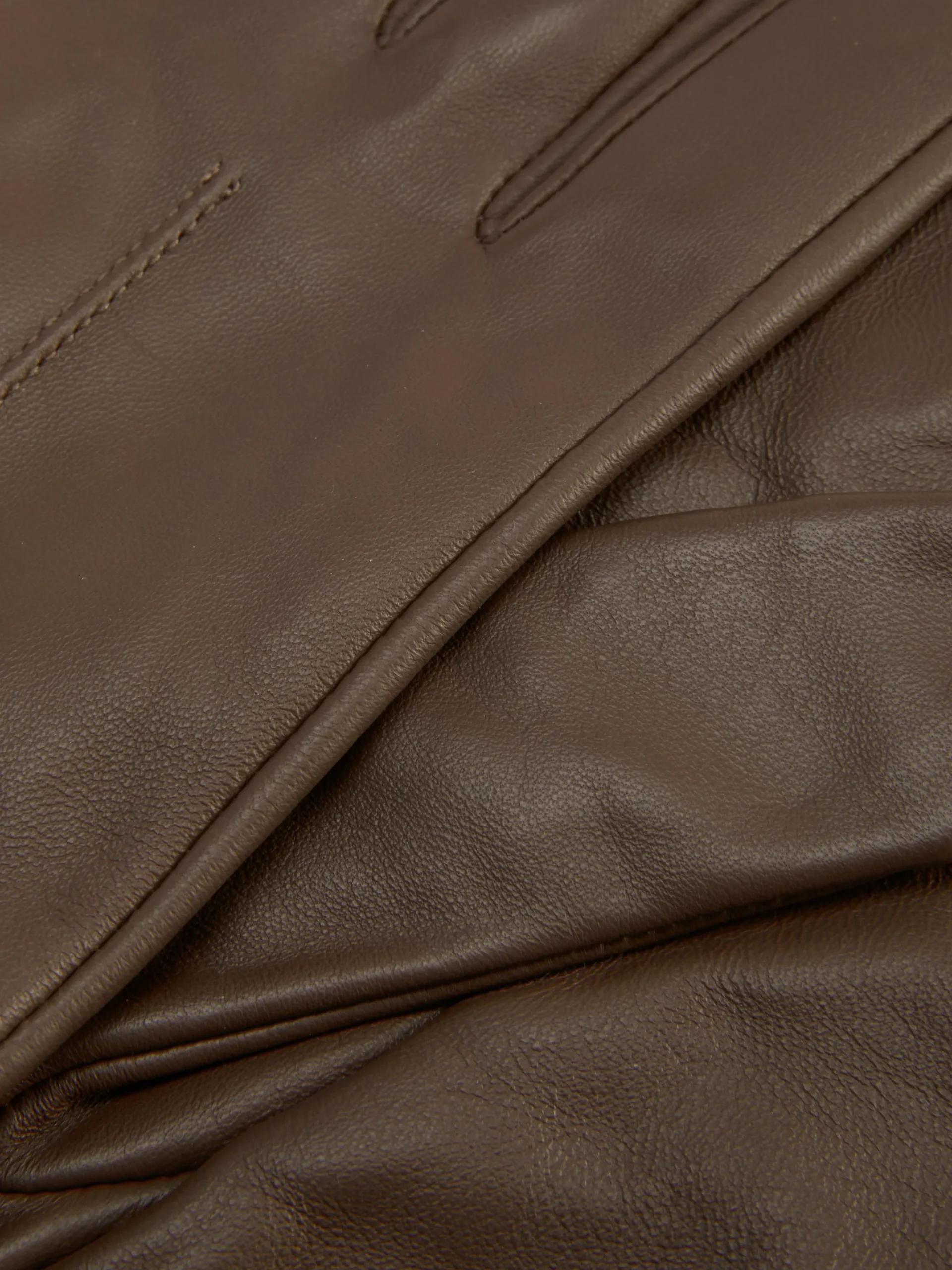 Chapeaux, Gants Et Écharpes|Primark Gants En Cuir à Poignets Crantés Marron