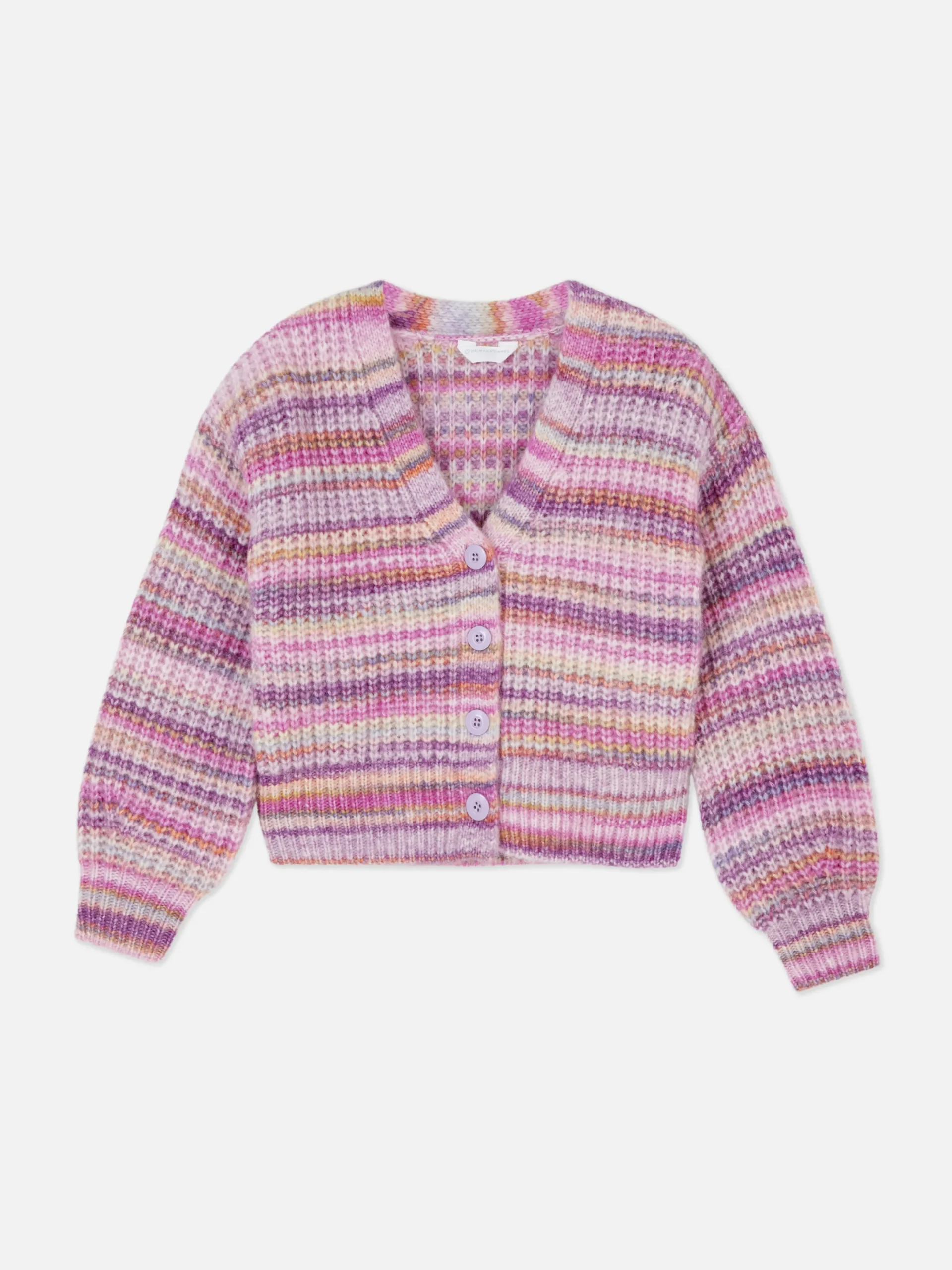 Pulls Et Gilets|Primark Gilet Boutonné à Rayures Multicolore