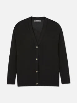 Pulls Et Gilets|Primark Gilet Boyfriend Texturé Noir