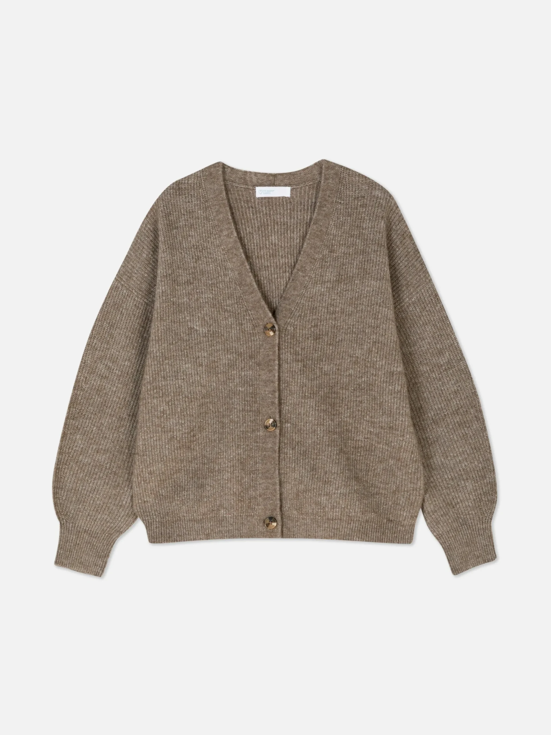 Pulls Et Gilets|Primark Gilet Décontracté à Col En V Taupe