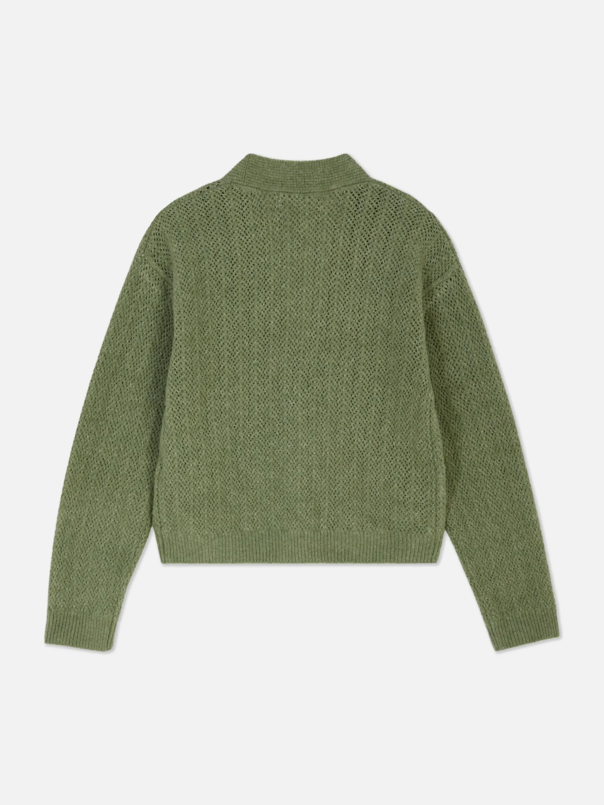 Pulls Et Gilets|Primark Gilet En Pointelle à Col En V Vert