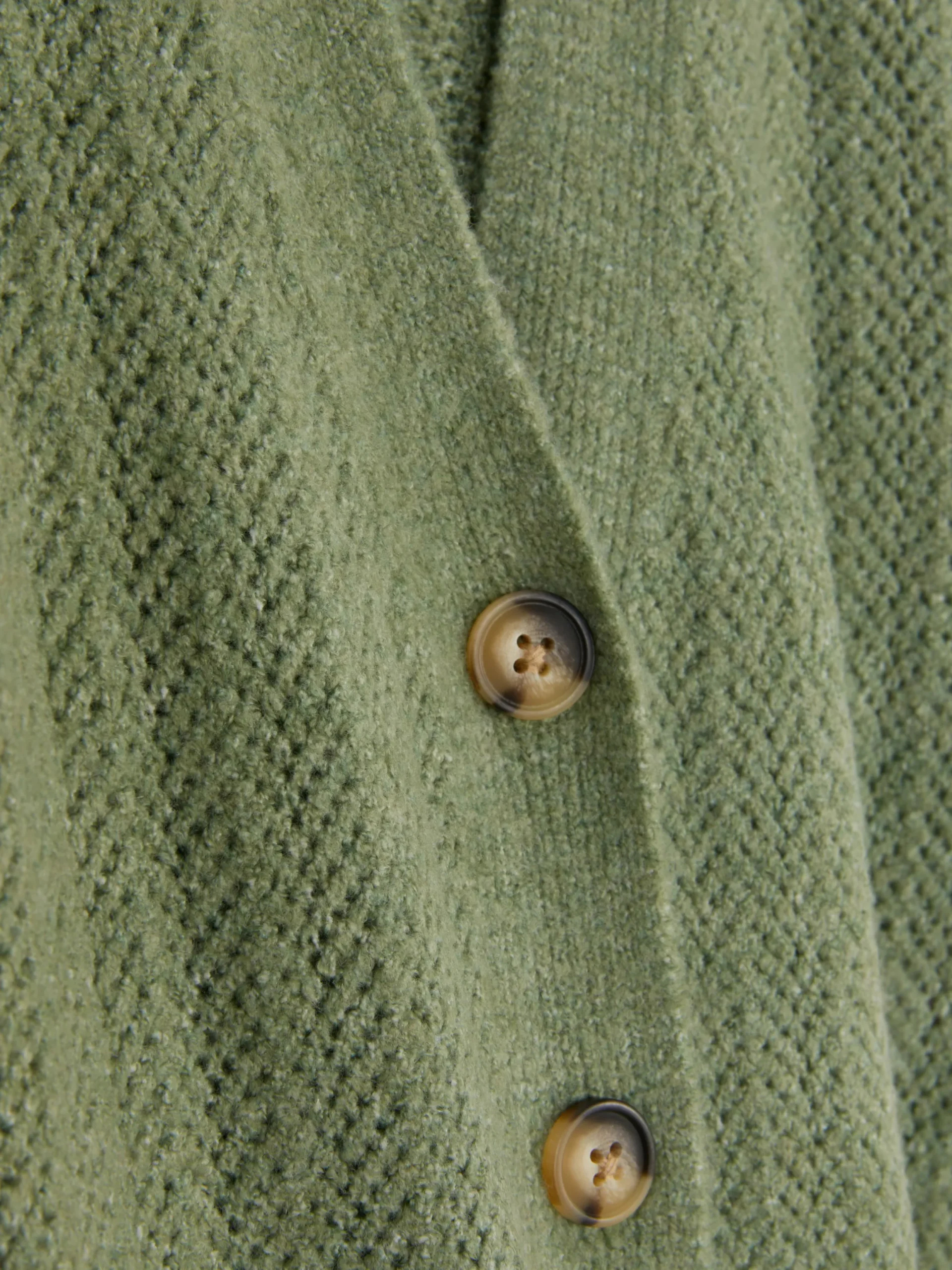 Pulls Et Gilets|Primark Gilet En Pointelle à Col En V Vert
