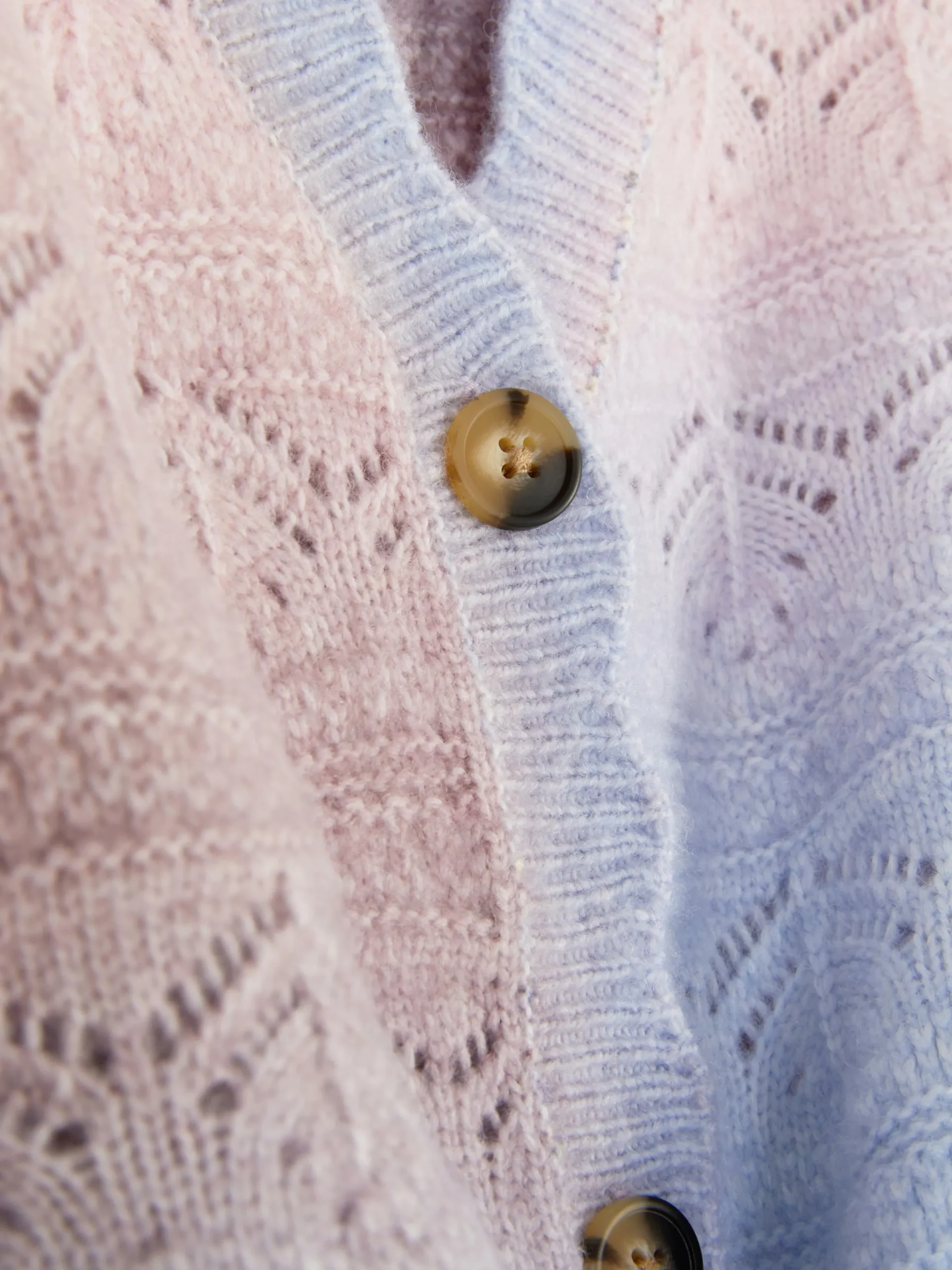 Pulls Et Gilets|Primark Gilet En Pointelle Effet Dégradé Multicolore