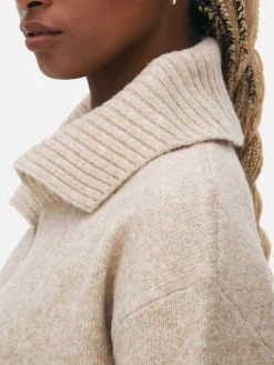 Pulls Et Gilets|Primark Gilet Long à Ceinture Paula Echevarría Camel