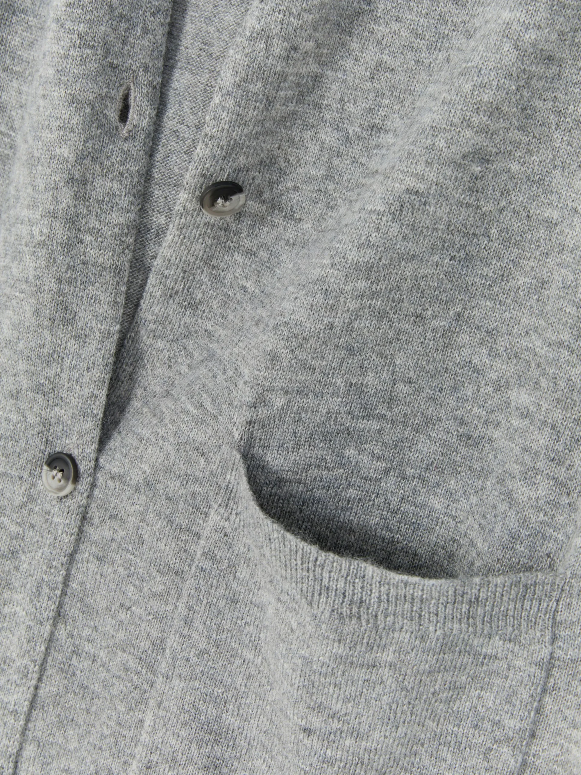 Pulls Et Gilets|Primark Gilet Long Boutonné Gris
