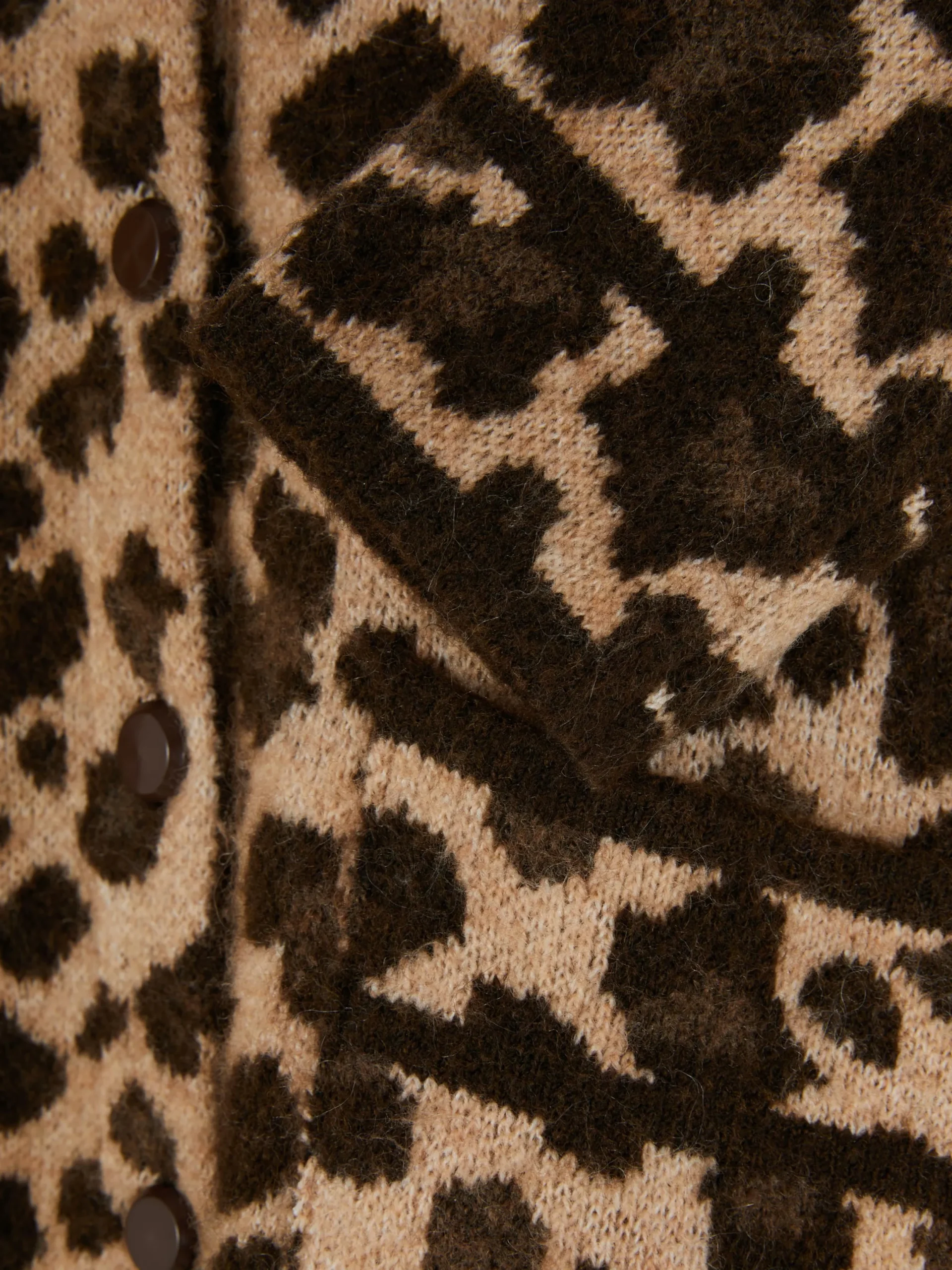 Pulls Et Gilets|Primark Gilet Style Blouson Bomber à Motif Léopard Multicolore