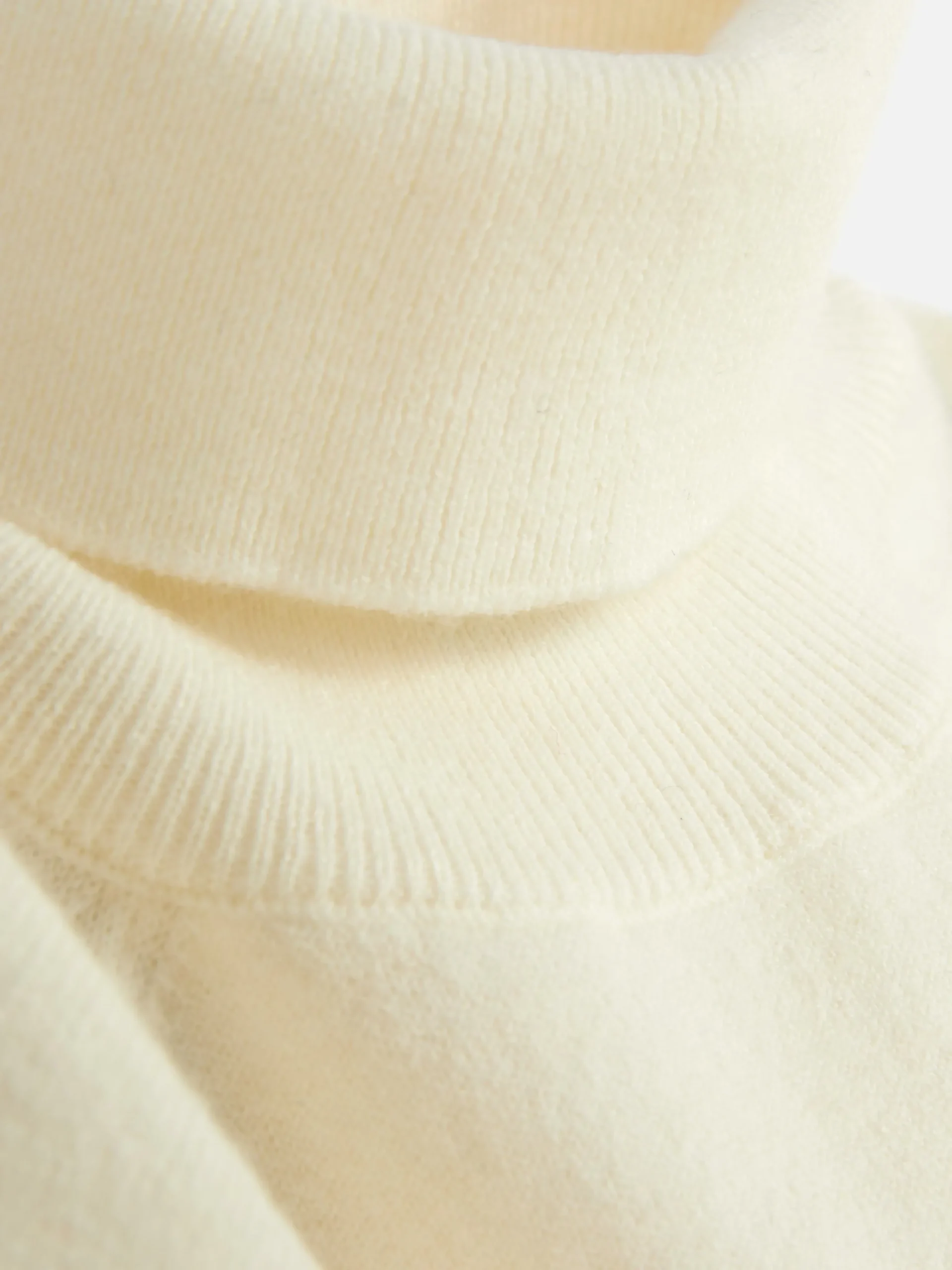 Pulls Et Gilets|Primark Haut à Manches Longues Et à Col Roulé Ivoire