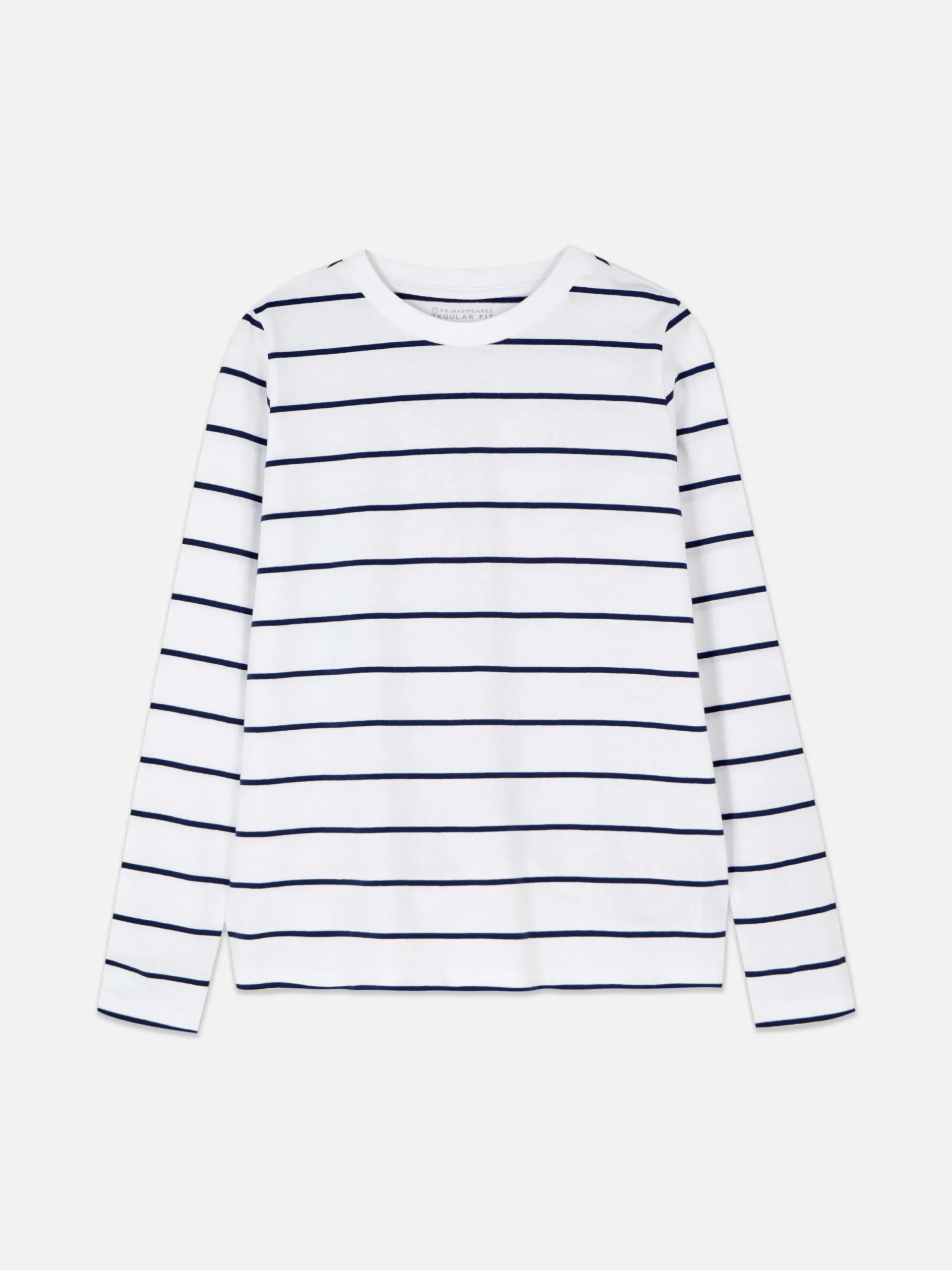 Hauts Et T-Shirts|Primark Haut à Rayures Et à Manches Longues Bleu marine