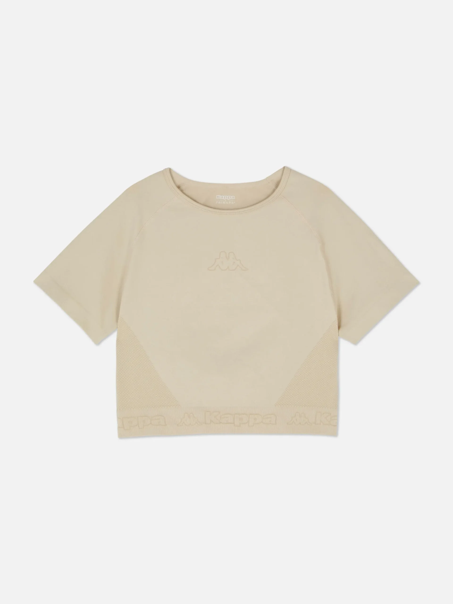 Vêtements De Sport|Primark Haut Court Kappa X à Coordonner Écru