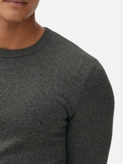 Sous-Vêtements|Vêtements De Sport|Primark Haut Doublé En Molleton à Manches Longues Gris