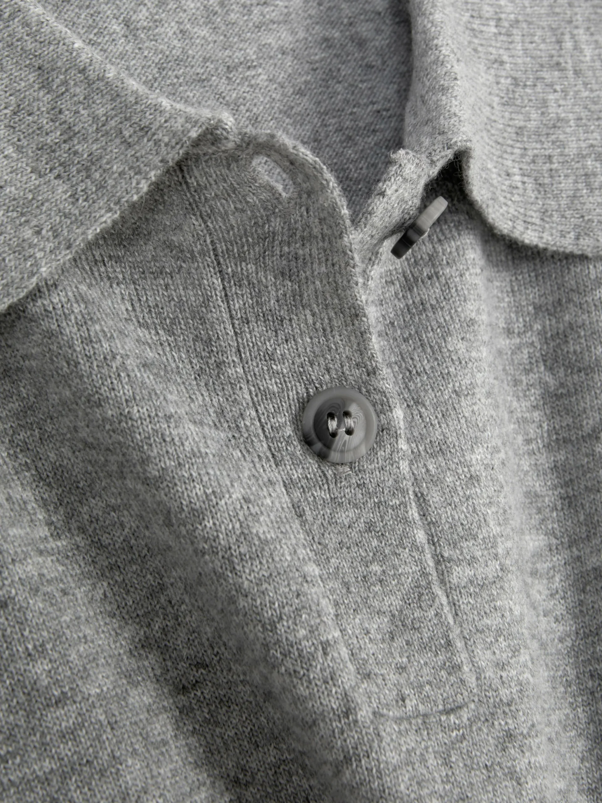 Pulls Et Gilets|Primark Haut Tricoté à Col Et à Manches Longues Gris