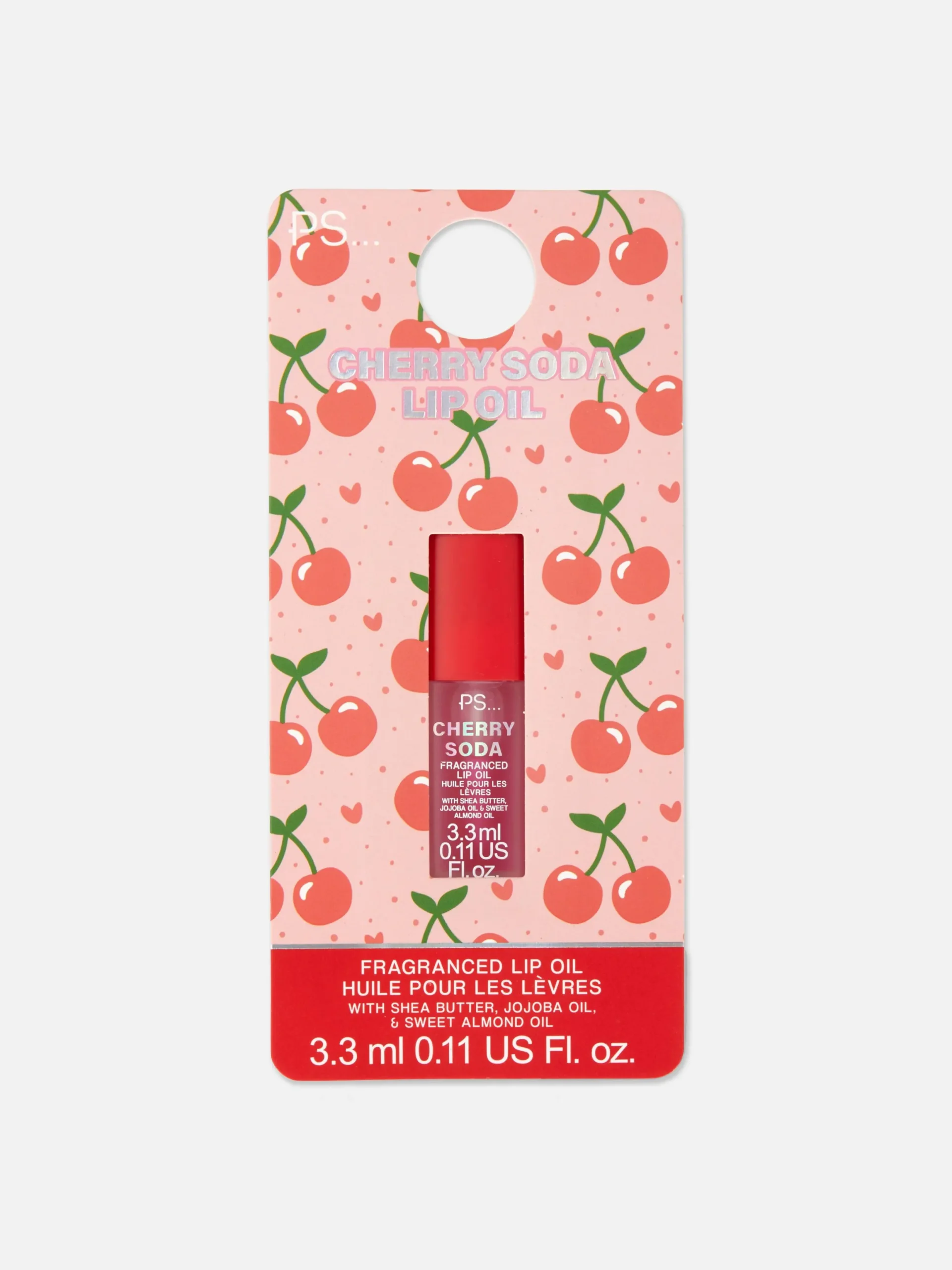 Baume À Lèvres Et Soins Des Lèvres|Primark Huile Pour Les Lèvres Parfumée Au Soda Cerise PS... Rouge