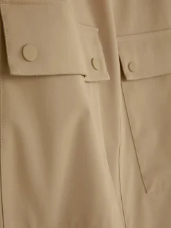 Manteaux Et Vestes|Primark Imperméable Caoutchouté à Capuche Camel