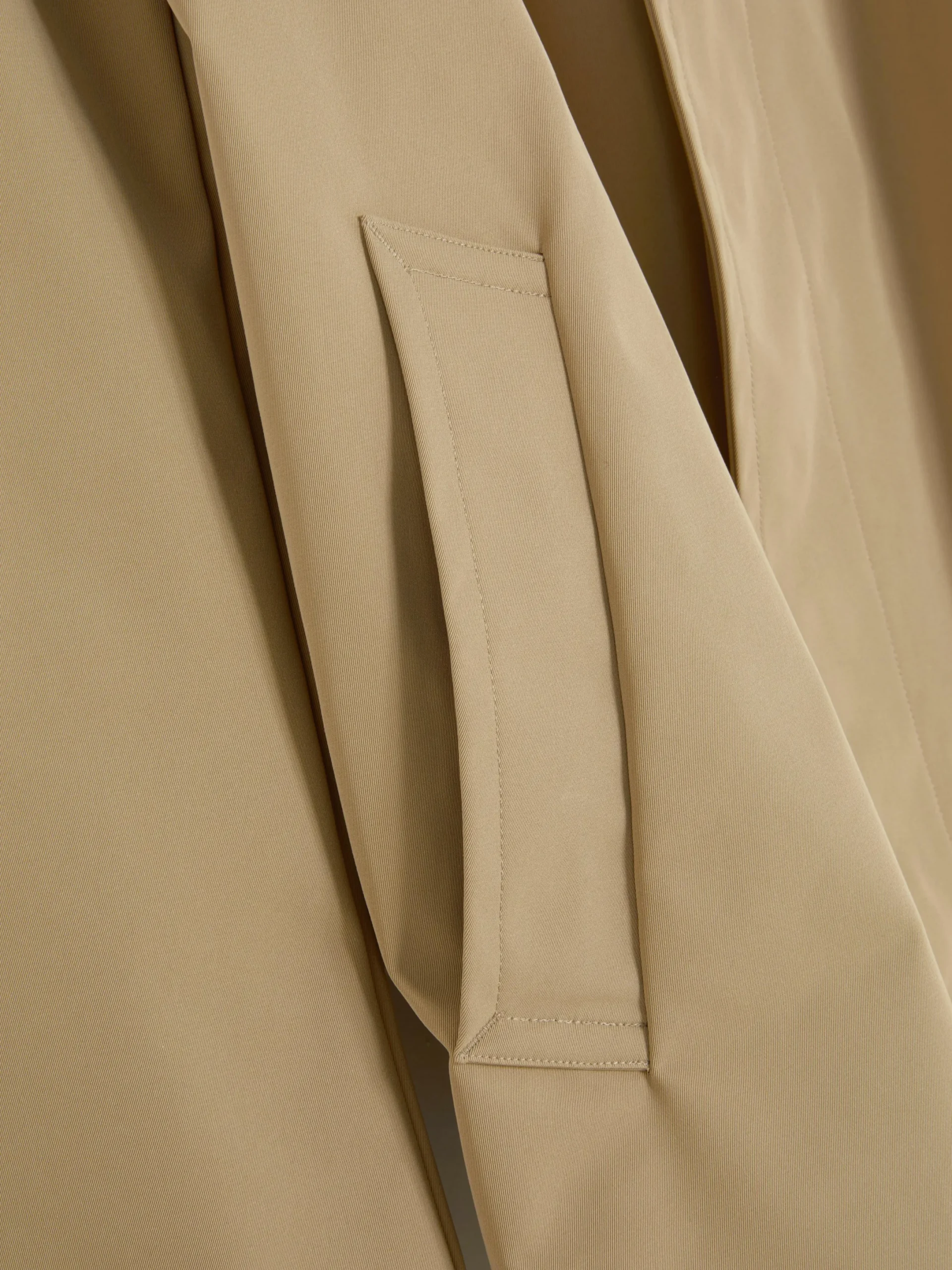 Manteaux Et Vestes|Primark Imperméable Long à Boutonnage Simple Beige