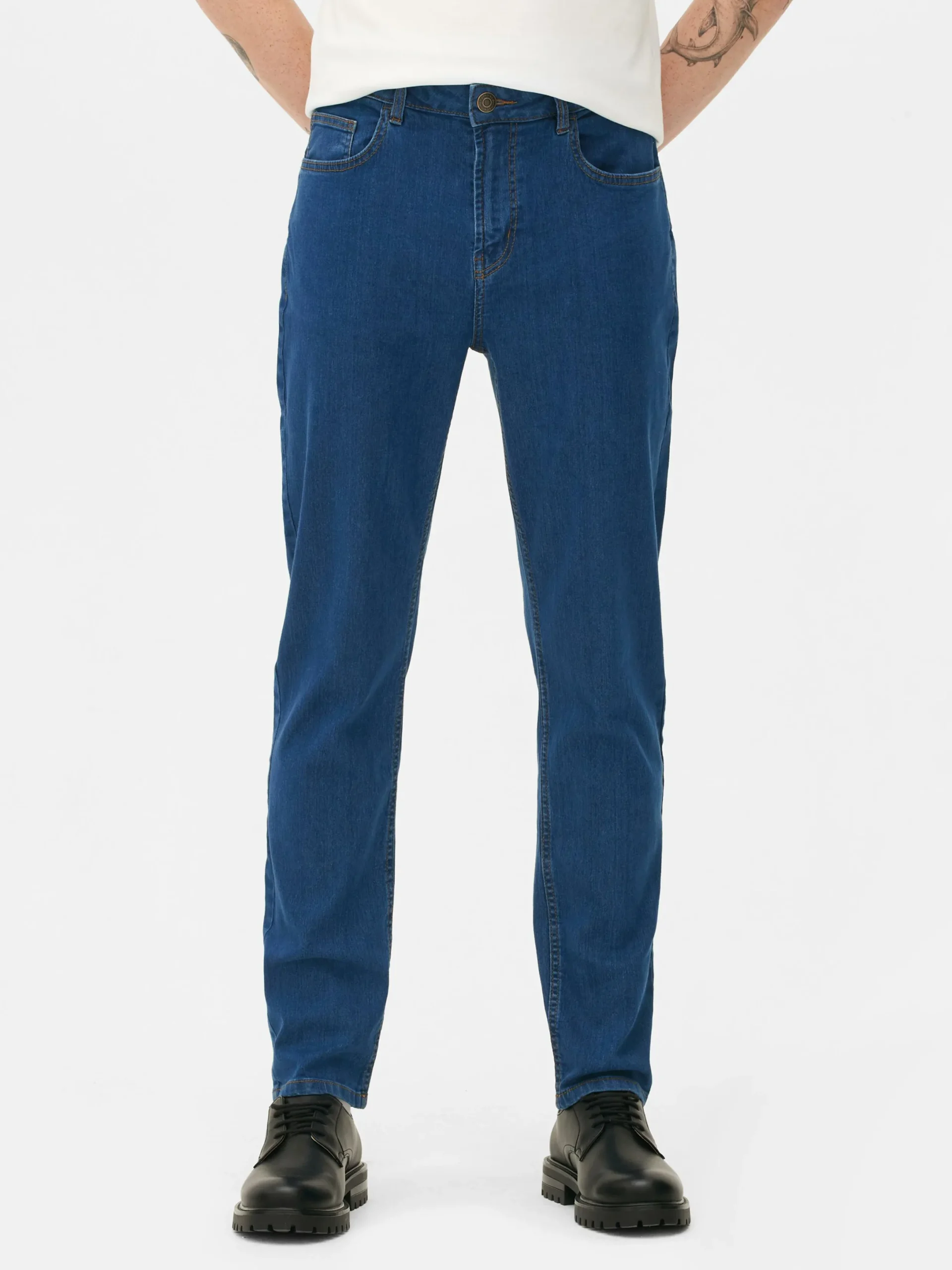 Jean|Primark Jean Coupe Slim Bleu moyen