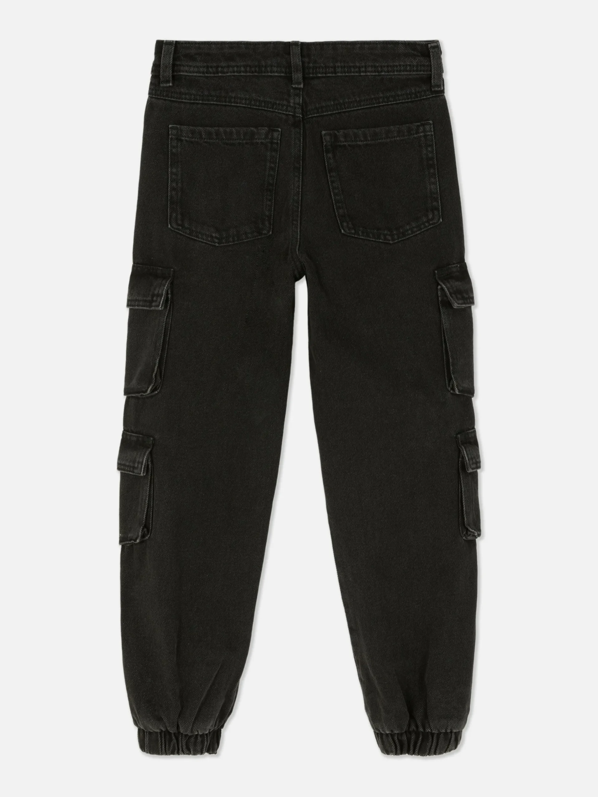 Jean|Primark Jean Denim Cargo Noir