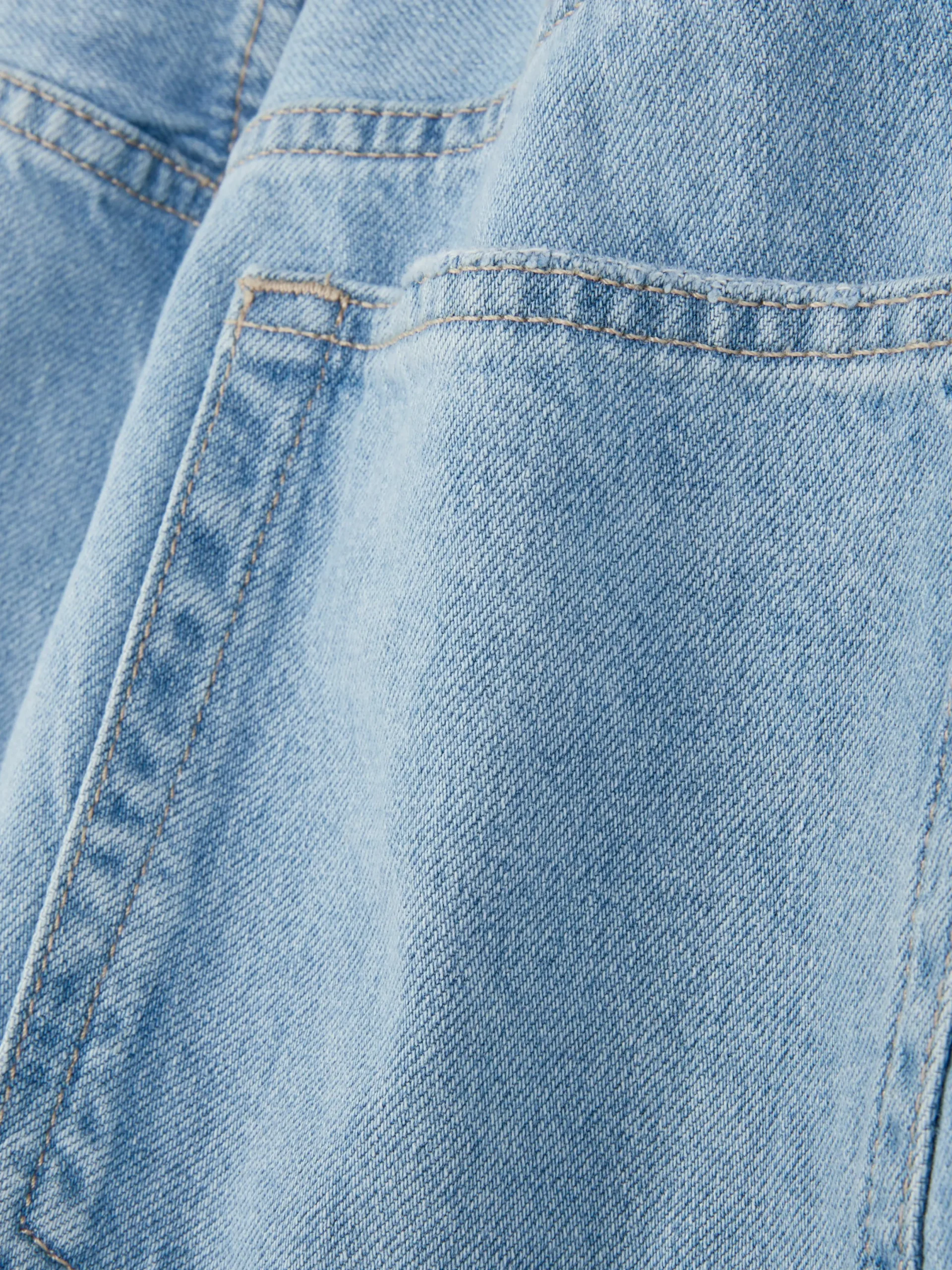 Denim|Jean|Primark Jean Denim Coupe Barrel Bleu clair