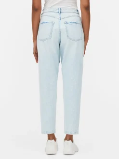 Denim|Jean|Primark Jean Denim Coupe Mom Bleu clair