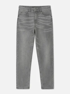Denim|Jean|Primark Jean Denim Coupe Mom Gris