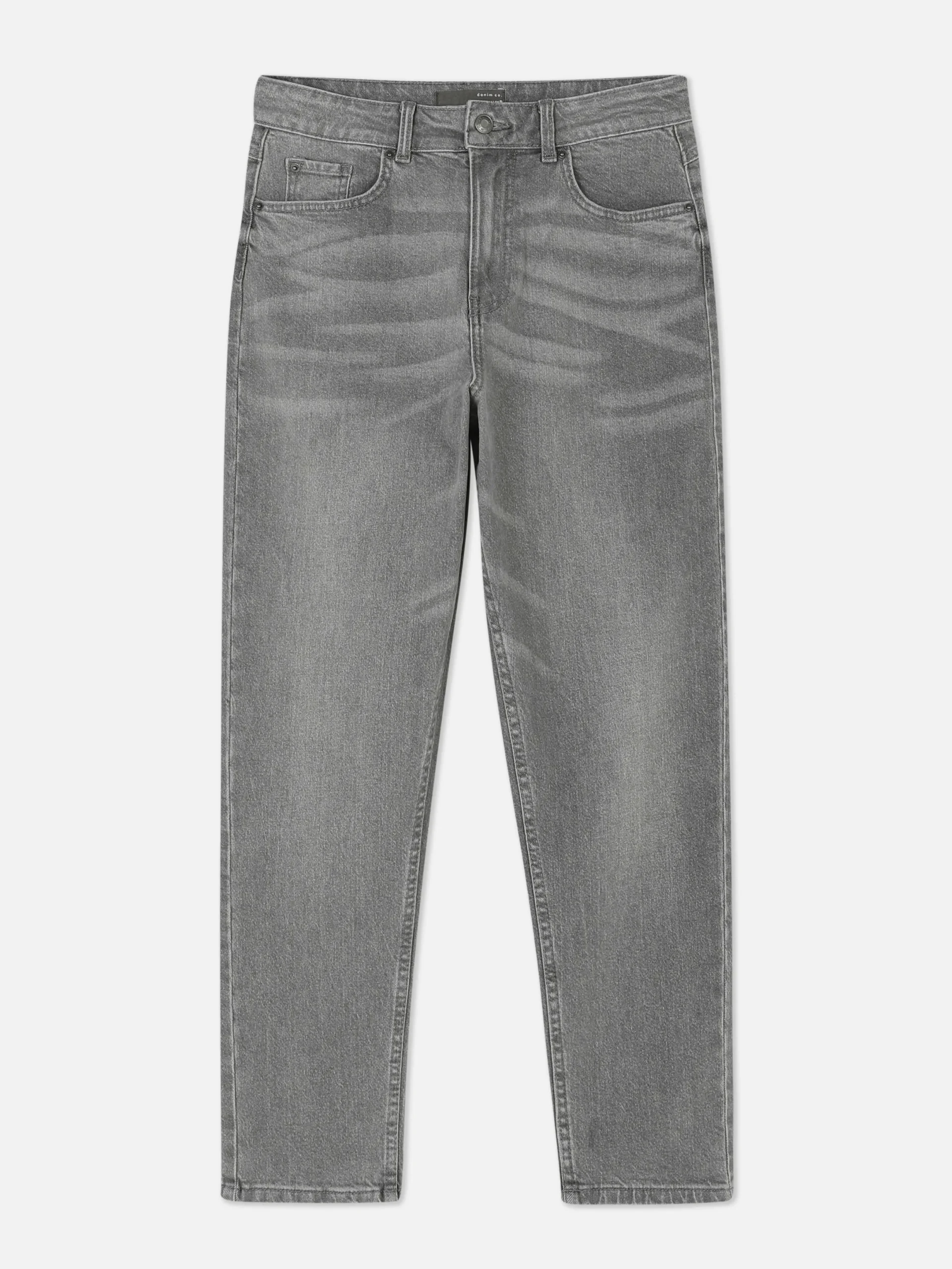 Denim|Jean|Primark Jean Denim Coupe Mom Gris