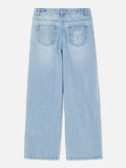 Jean|Primark Jean Denim Disney Stitch Bleu