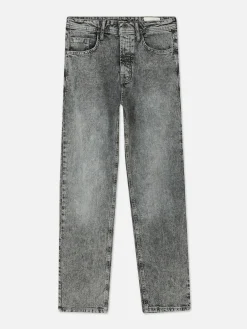 Jean|Primark Jean Droit Décontracté Gris