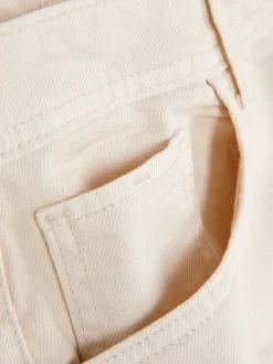 Jean|Primark Jean Droit Décontracté Écru