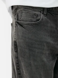Jean|Primark Jean Droit Stretch Gris foncé