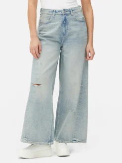 Jean|Primark Jean Skater Effet Légèrement Vieilli Bleu